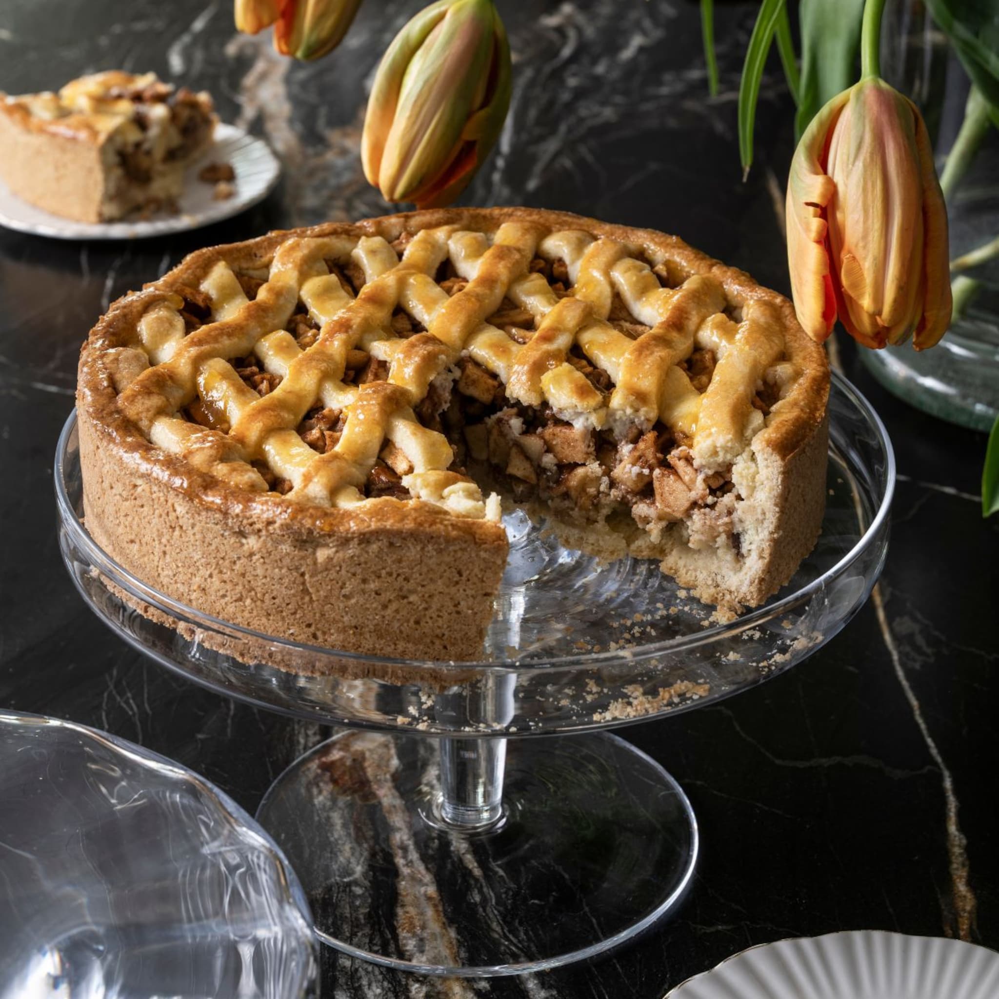 recept appeltaart met amandelspijs