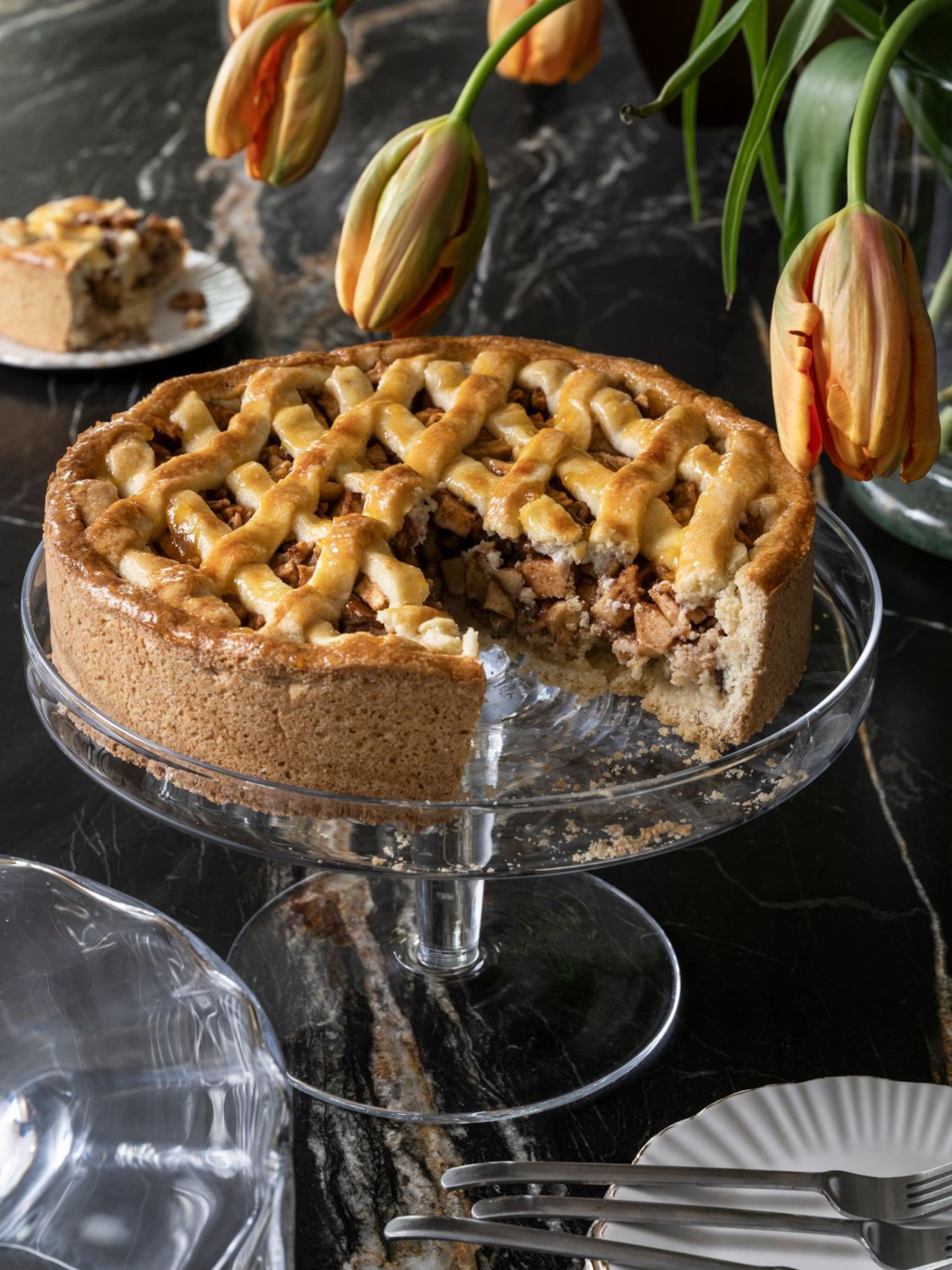recept appeltaart met amandelspijs