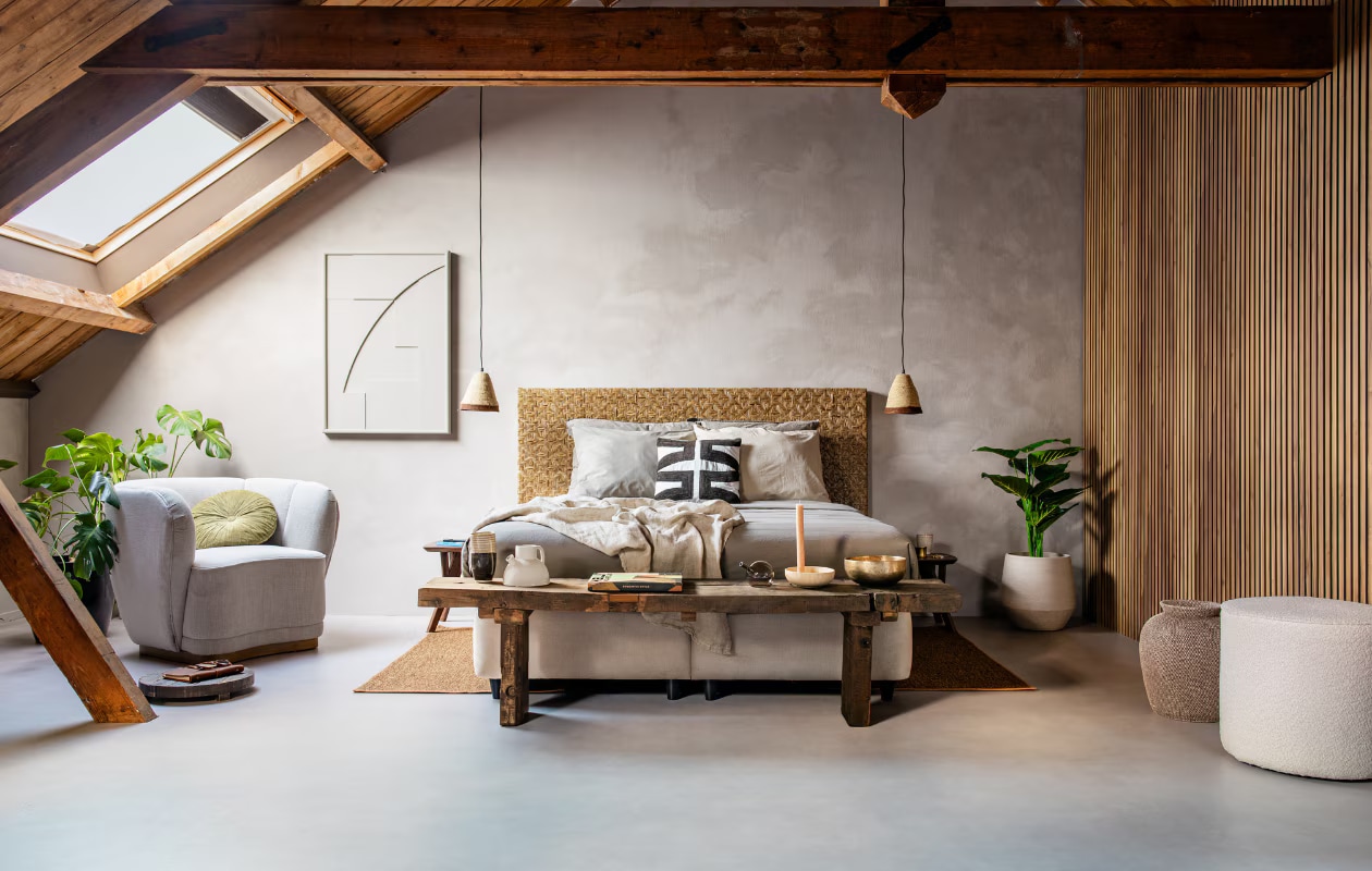 Symmetrische hanglampen vtwonen - bol.com - 2x anders - slaapkamer - natural