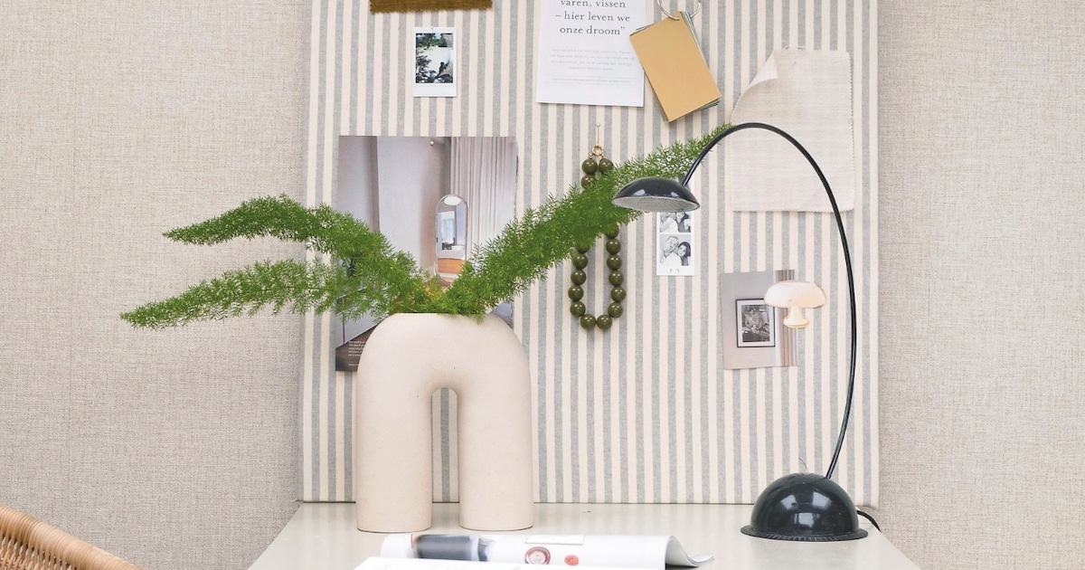 Prikken en pronken maar: kijk je ogen uit met dit DIY-prikbord van stof