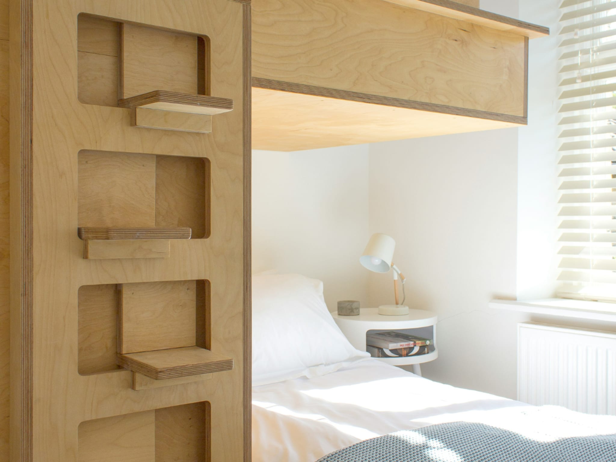 kleine slaapkamer tips hoogte benutten