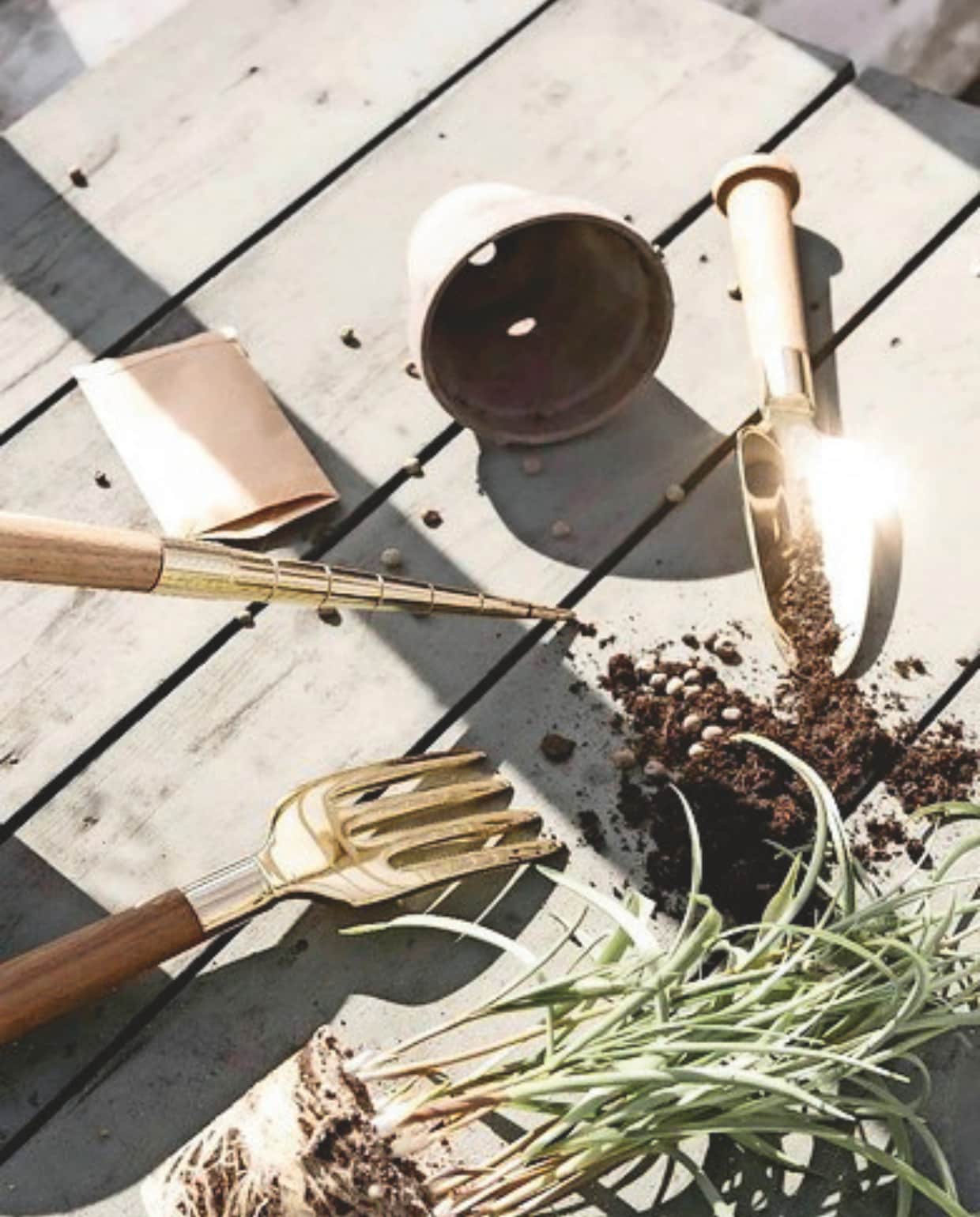 Tuingereedschap Nurture Gardening Tools van Skultuna. vtwonen design 02-2026