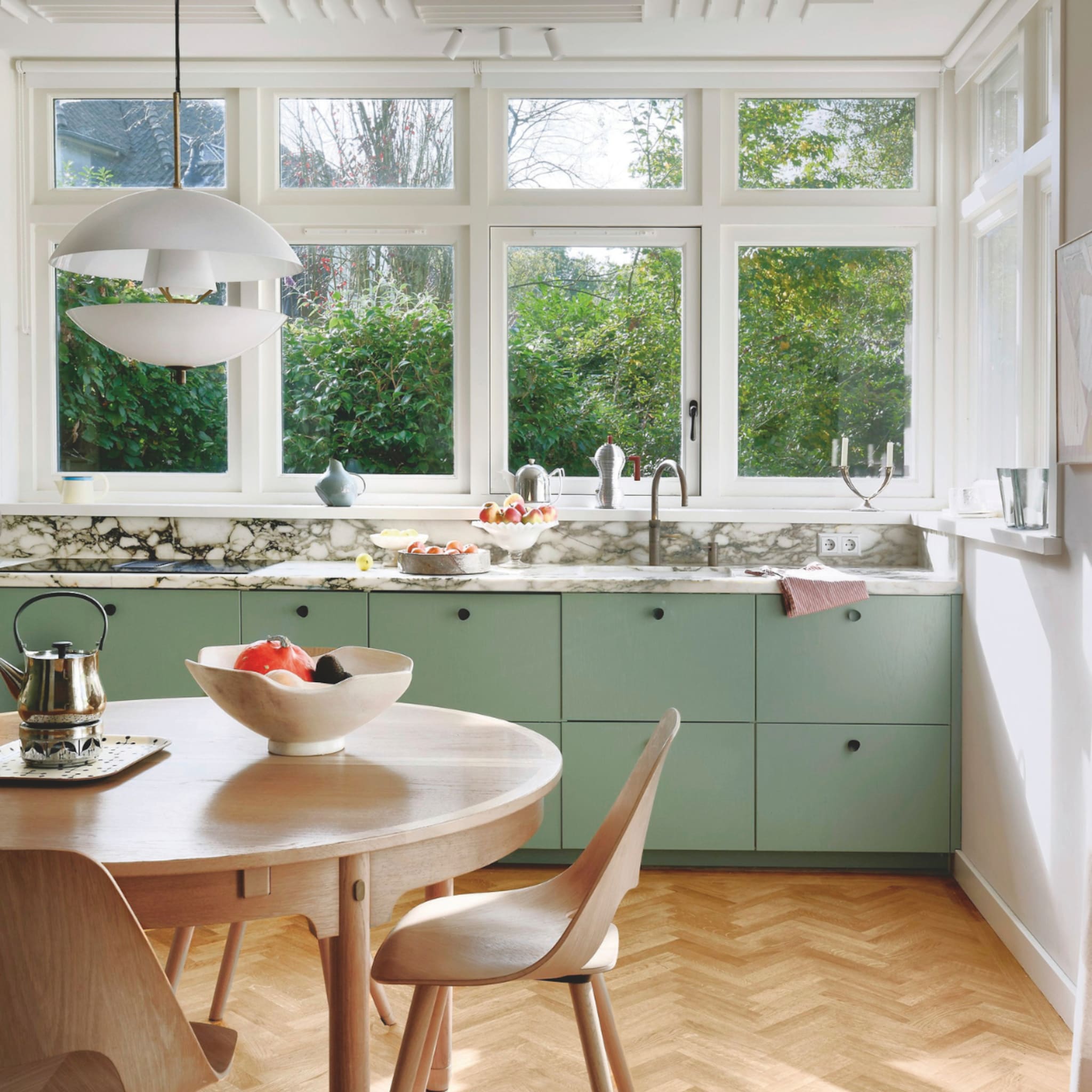 colour blocking interieur kleur