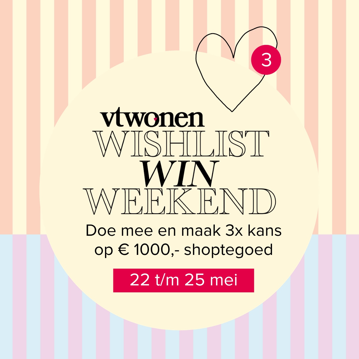 vtwonen Wishlist Win Weekend 2026