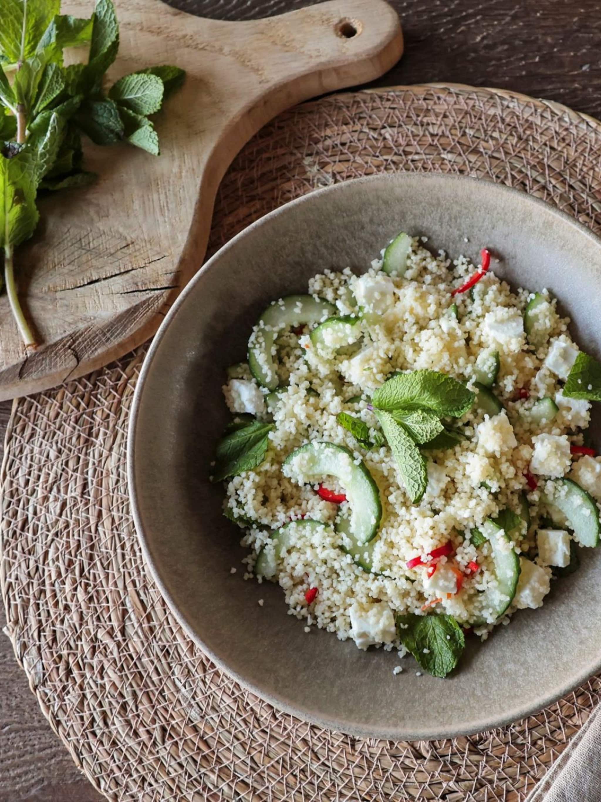 recept voor zomerse coucoussalade