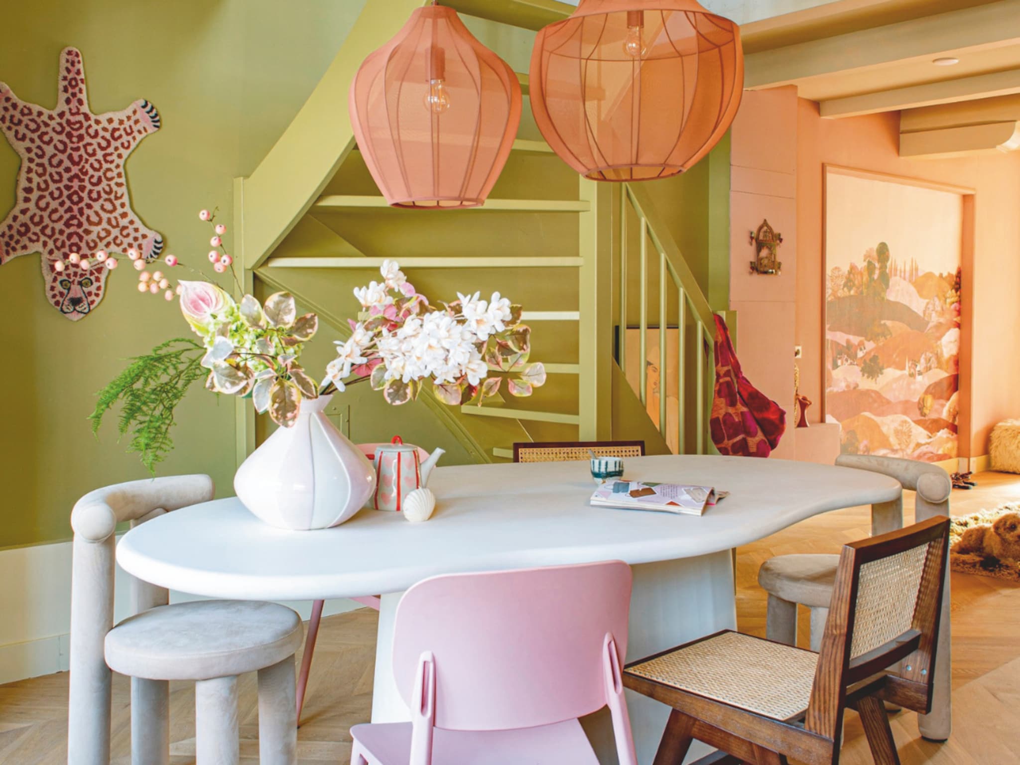 eclectisch interieur als een geheel