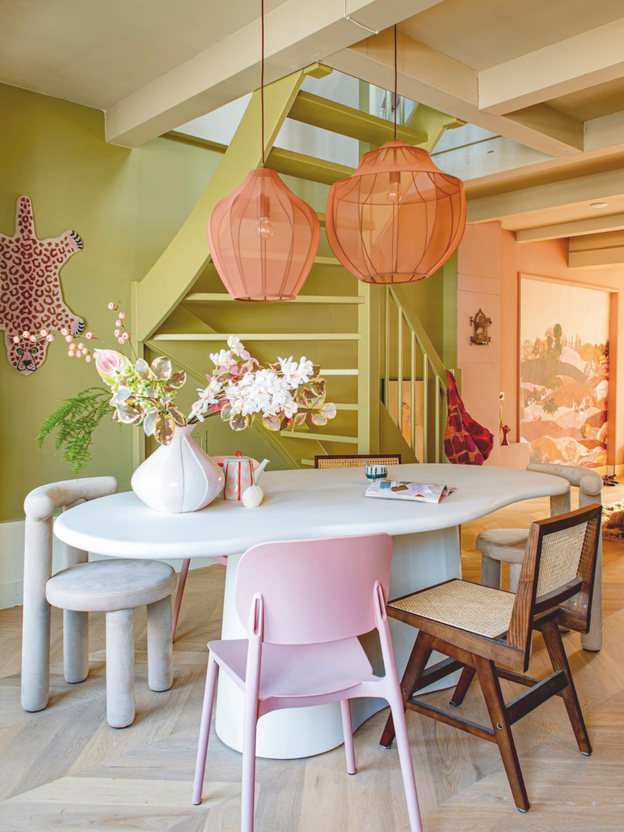 eclectisch interieur als een geheel