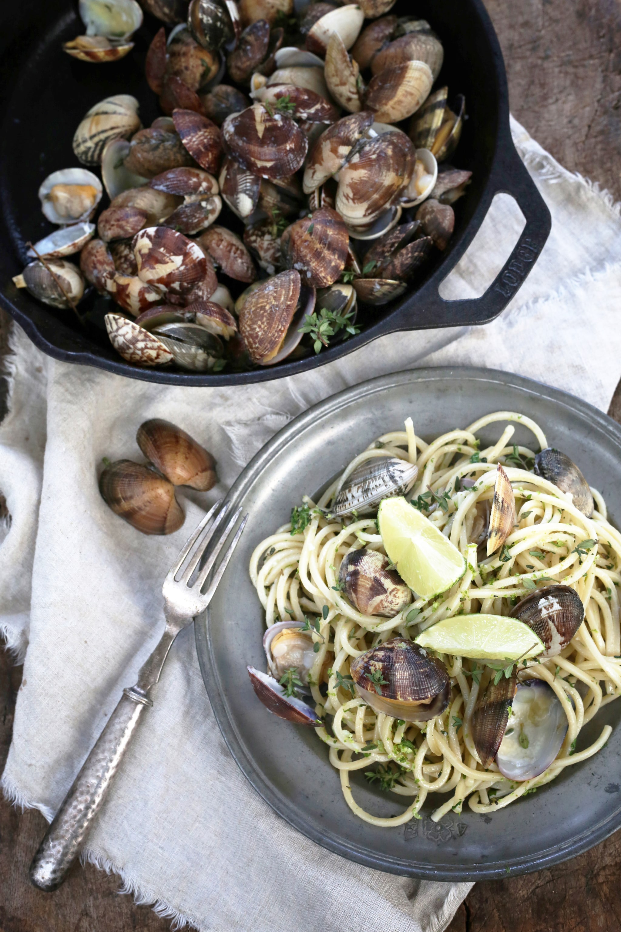 Pasta met vongole