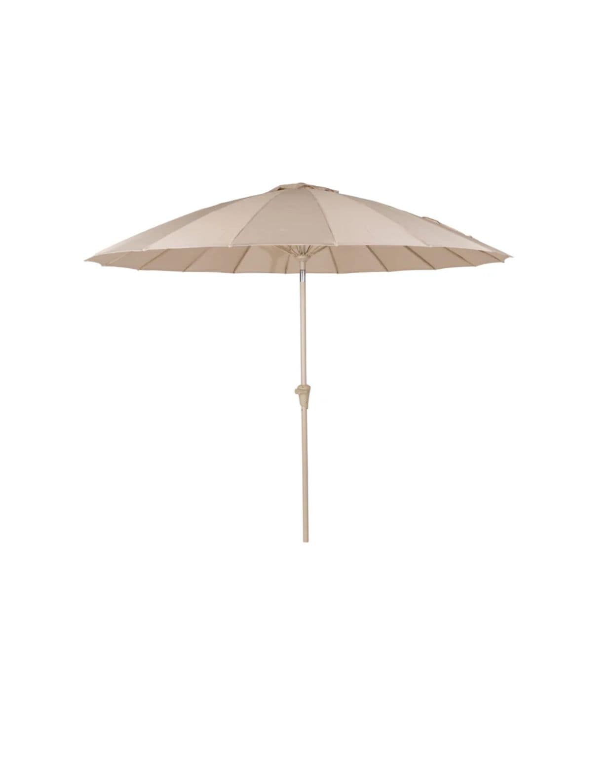 Zuiver Sunshine Parasol Brown Rice inclusief hoes - Beige Zuiver