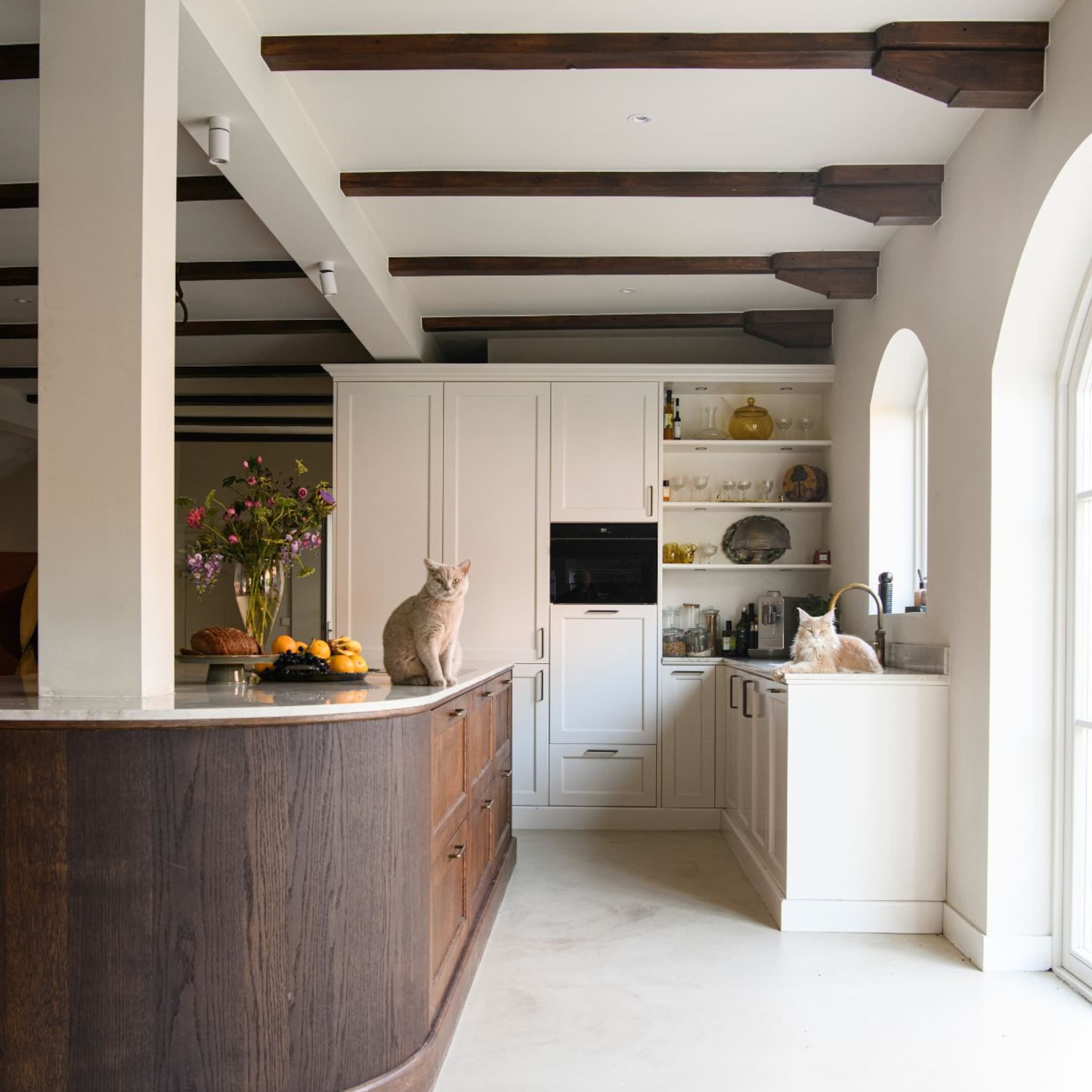 oude boerderij klassiek romantisch interieur