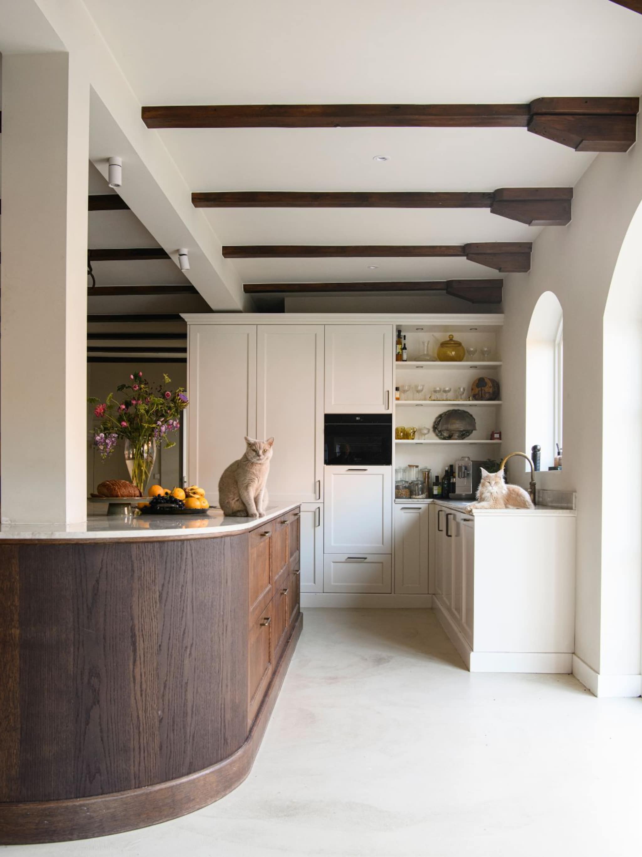 oude boerderij klassiek romantisch interieur