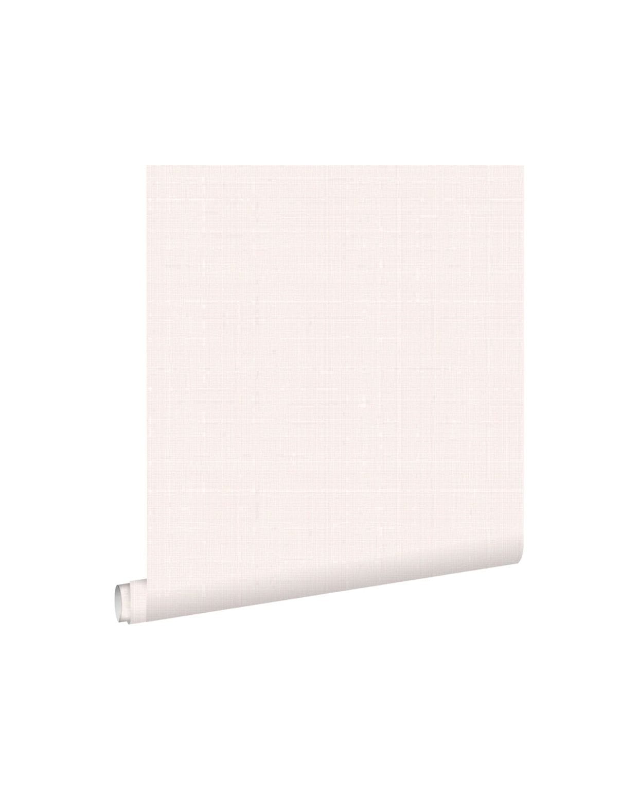 ESTAhome behang linnenstructuur poederroze - 53 cm x 10.05 m - 139023 Estahome