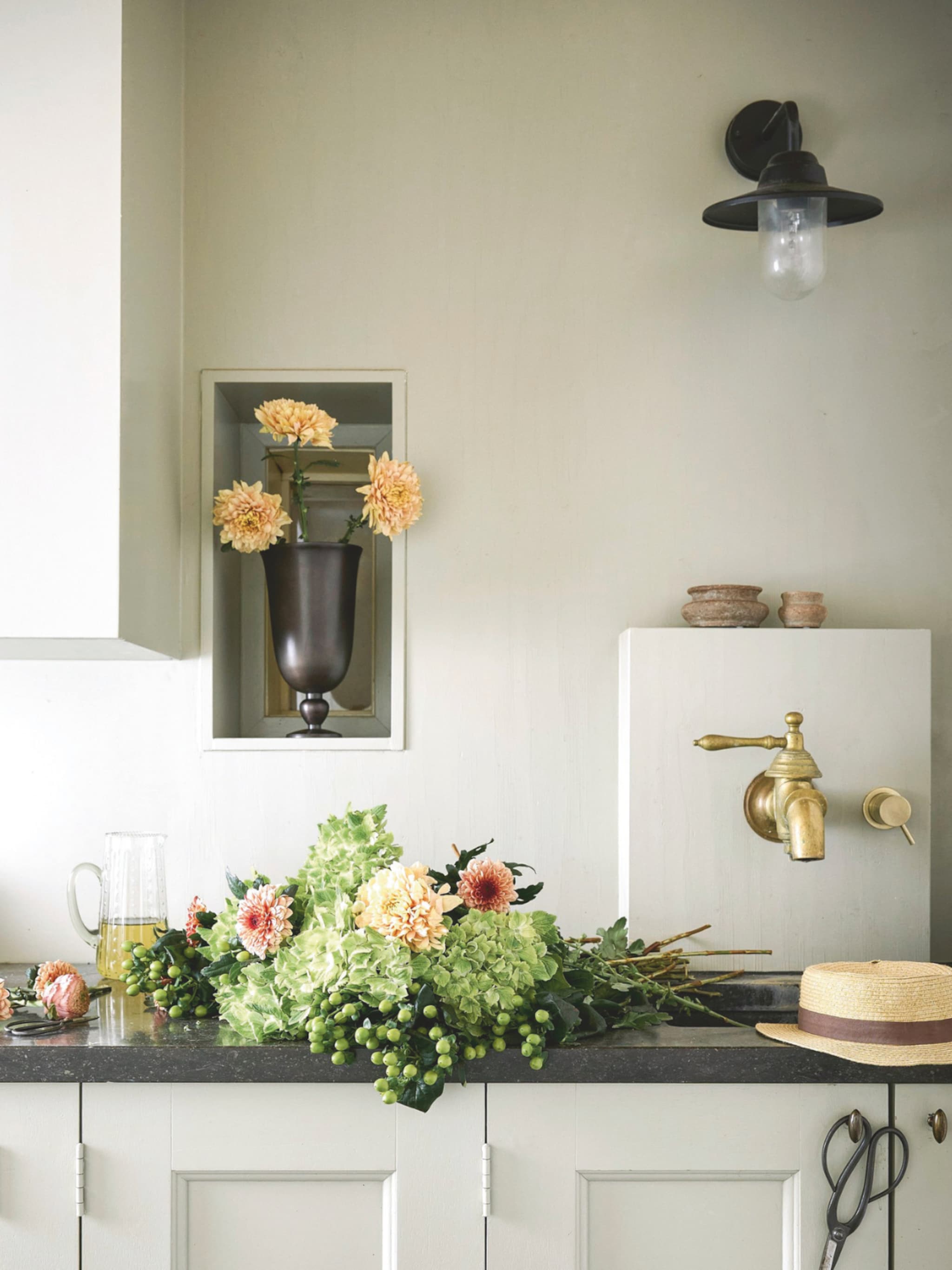 landelijke bloemstukken bloemen inspiratie
