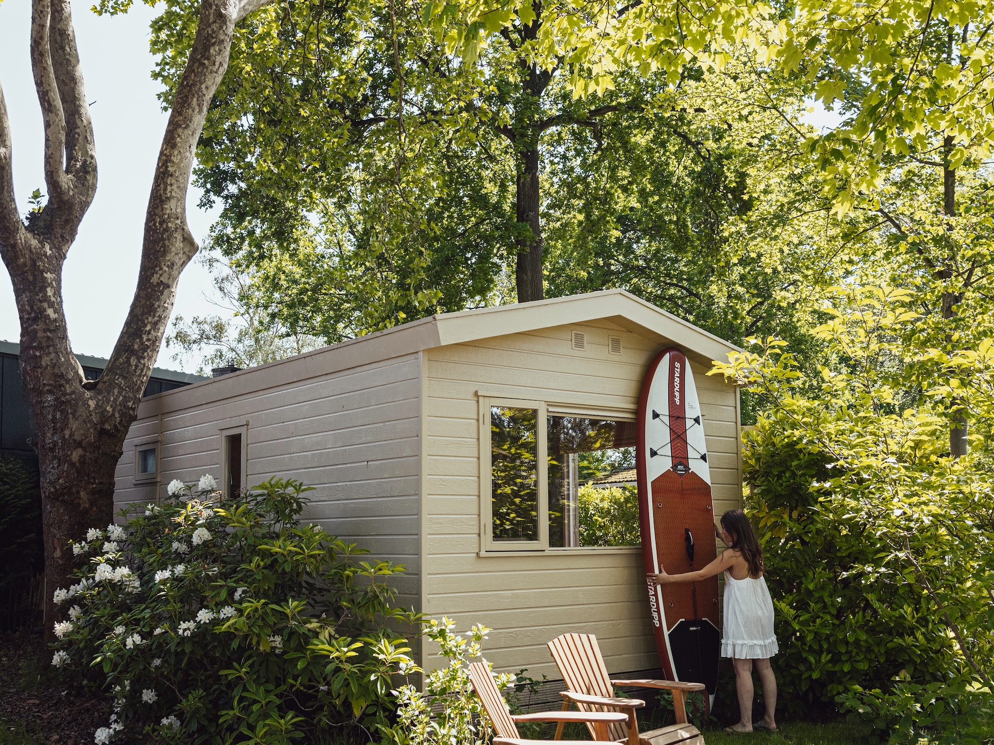 stacaravan zomerhuis loosdrecht mediterrane cottage stijl