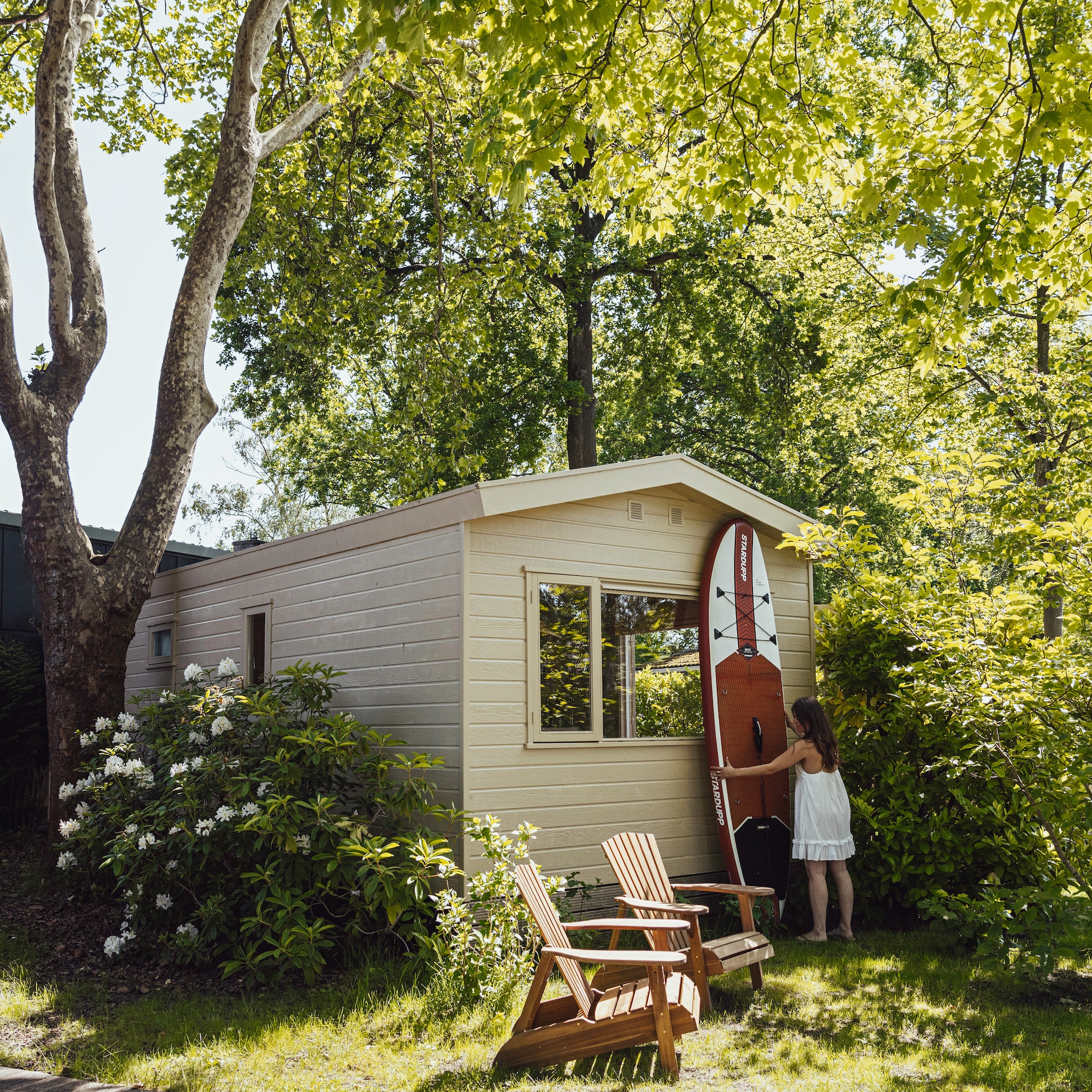 stacaravan zomerhuis loosdrecht mediterrane cottage stijl