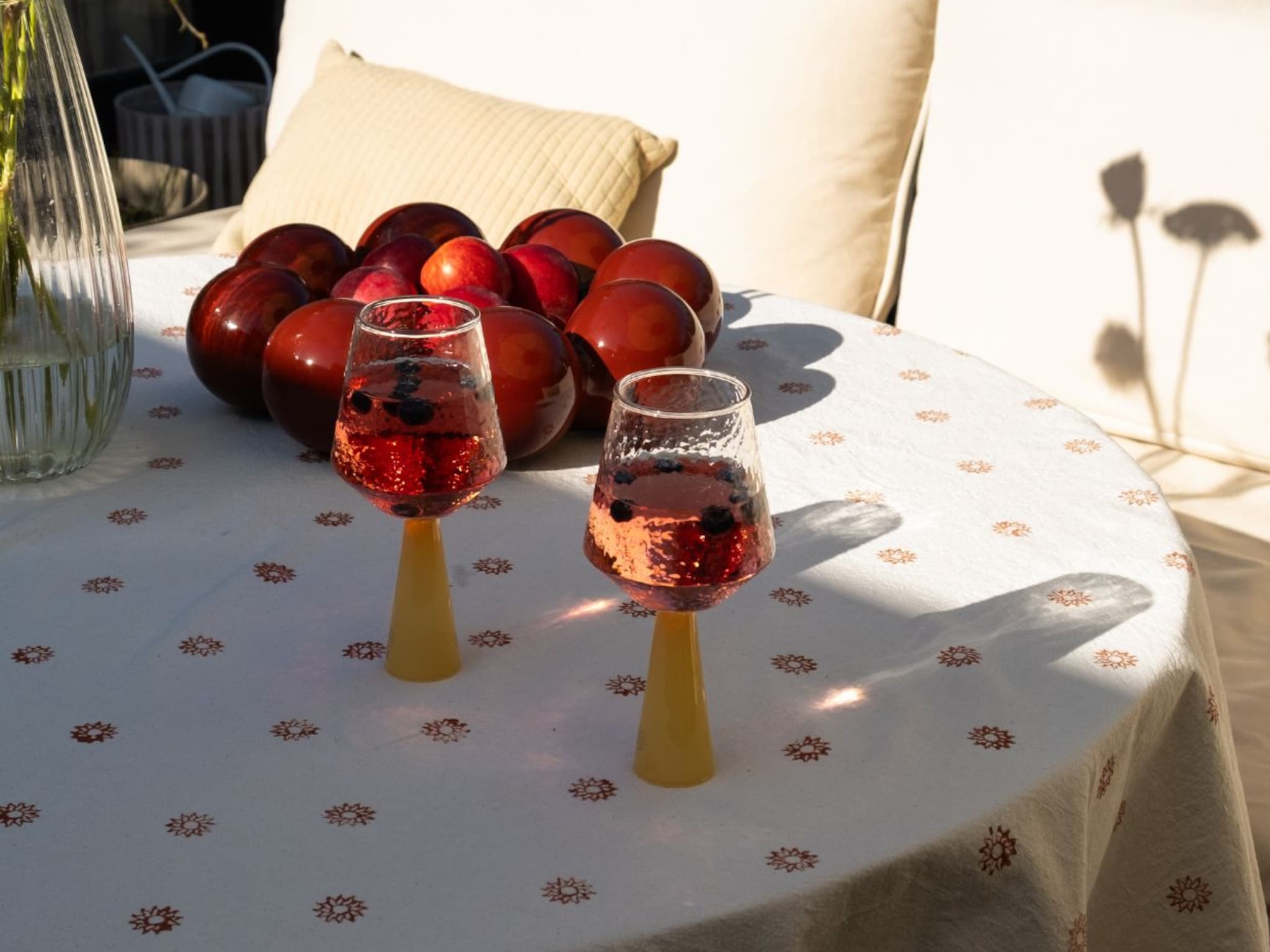 zomerse diy voor een zonnig tafelkleed