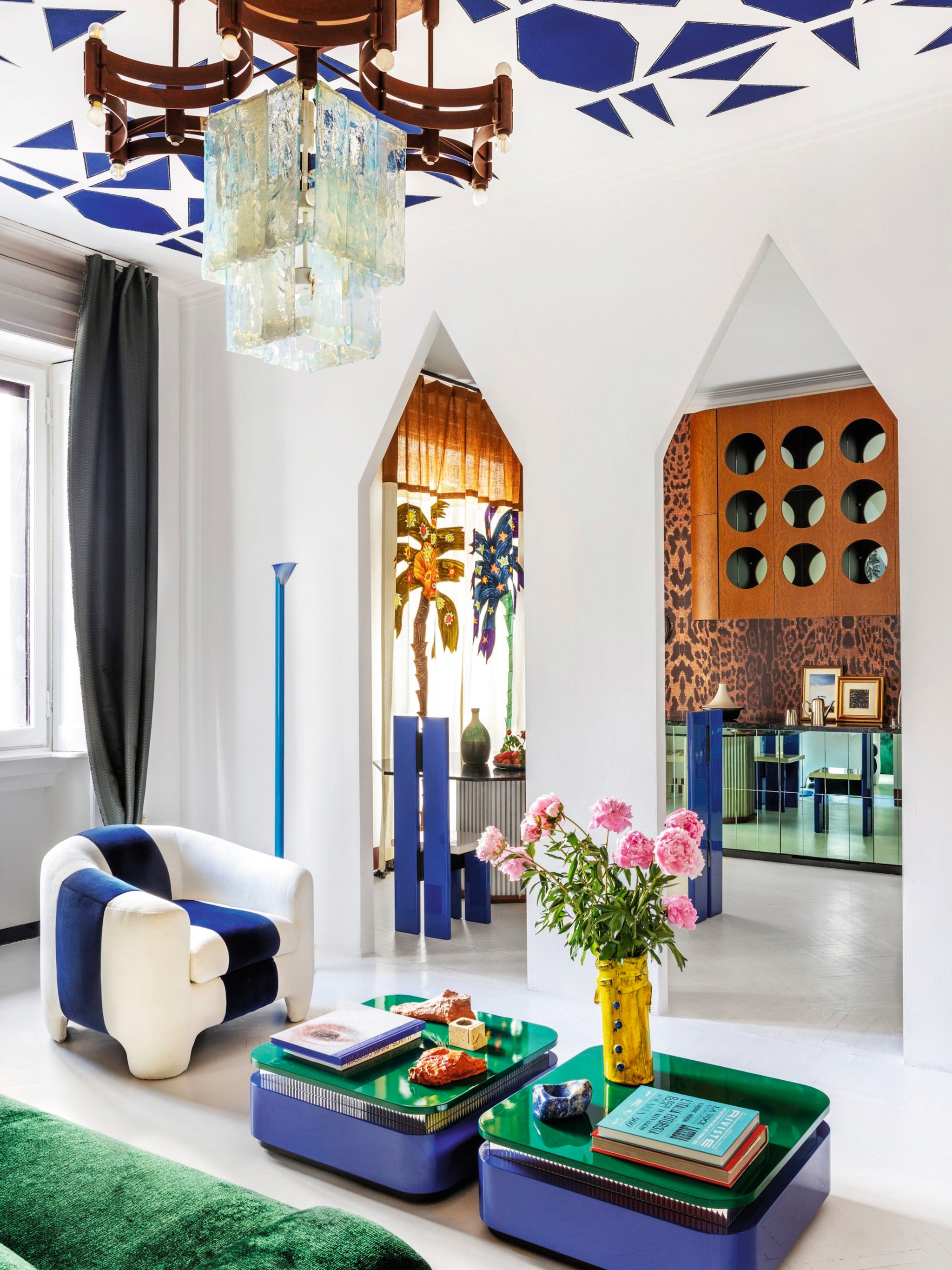 het eclectische appartement van maria paggini