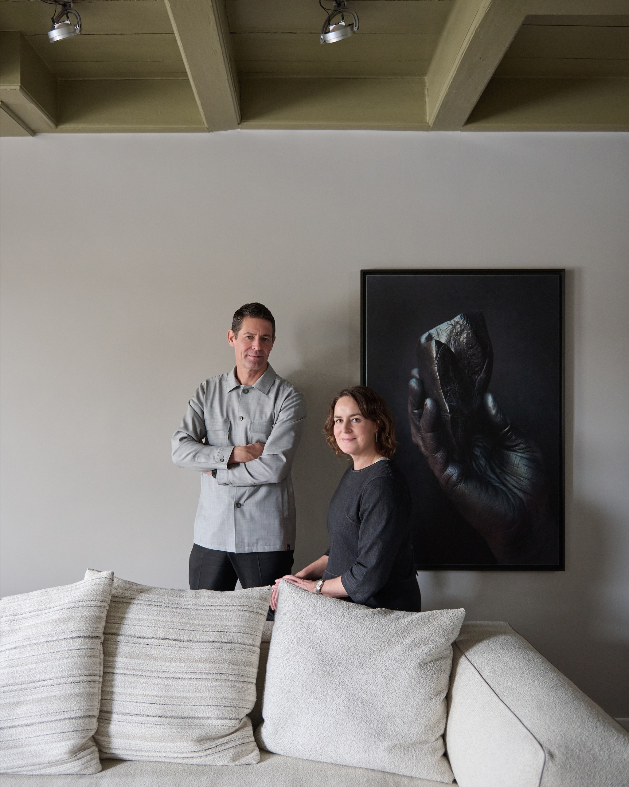 Remy en zijn vrouw Tineke. vtwonen design 7-2026 | fotografie Kasia Gatkowska