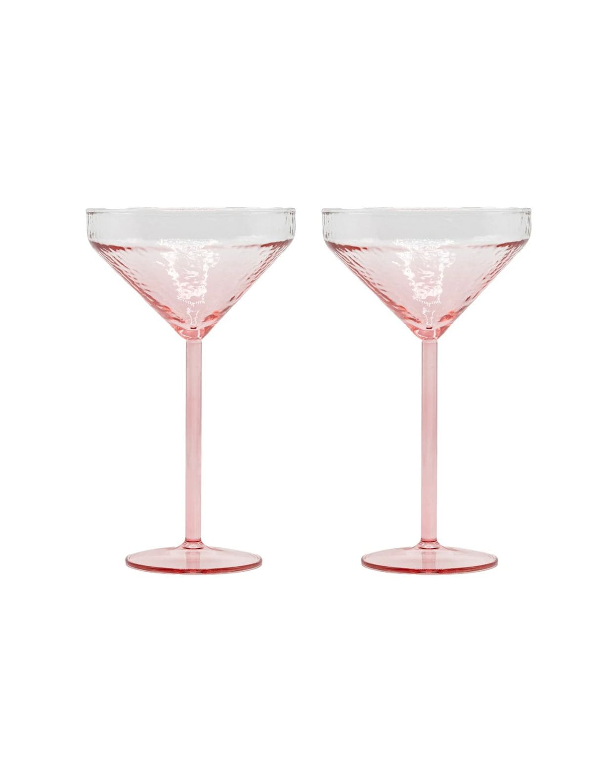 Brût Homeware | Cocktailglas Claude | Set van 2 | roze Brût Homeware