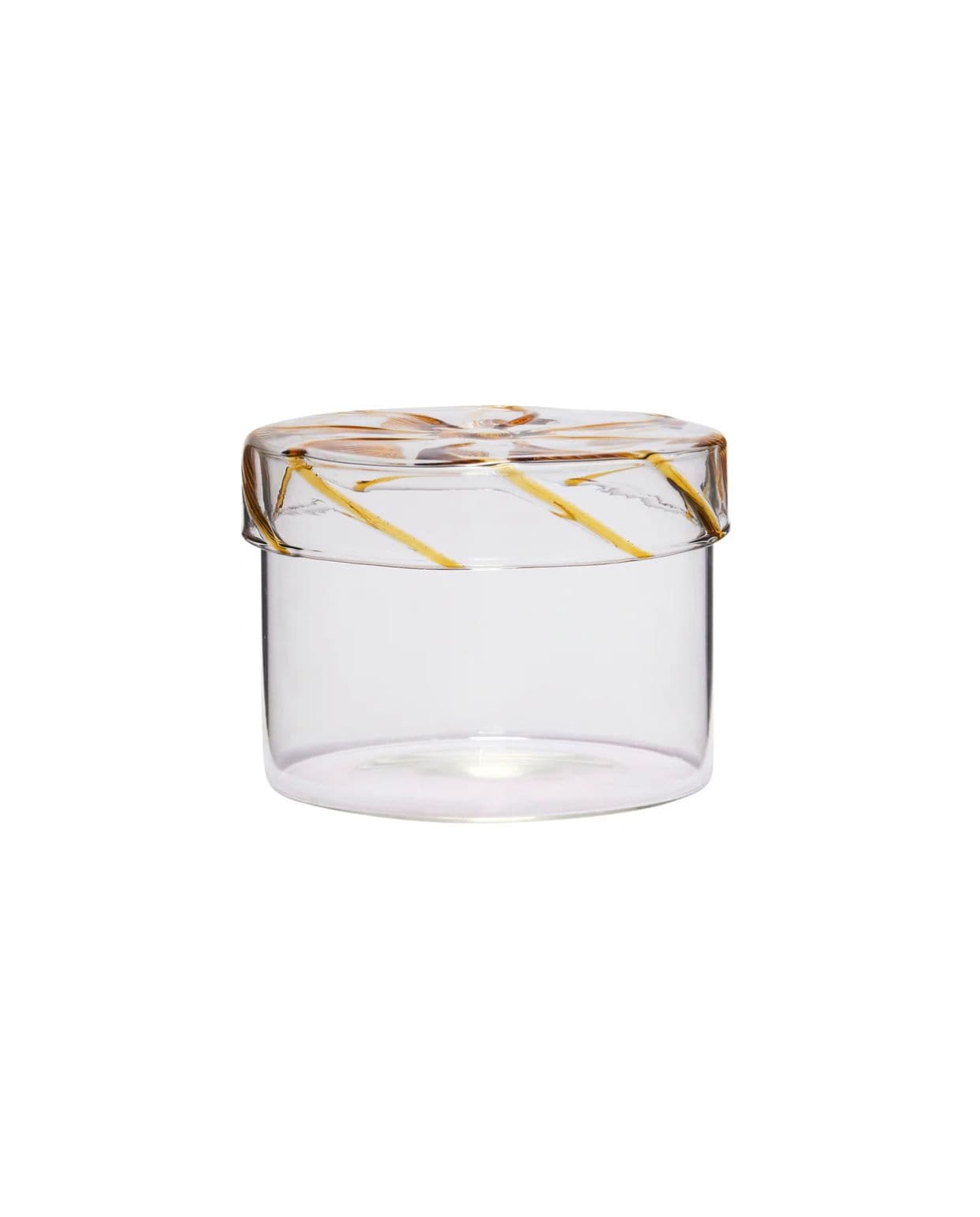 Hübsch opbergpot Heir - glas - ø12xh10cm Hübsch
