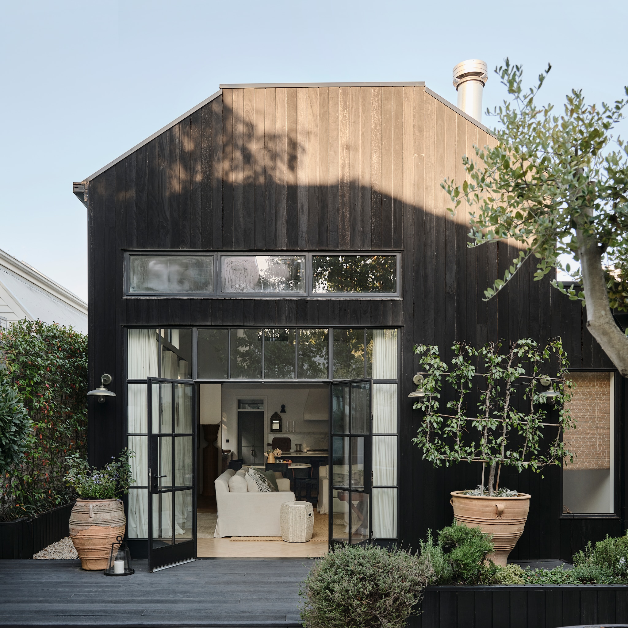 nieuwbouwhuis australie modern klassiek interieur