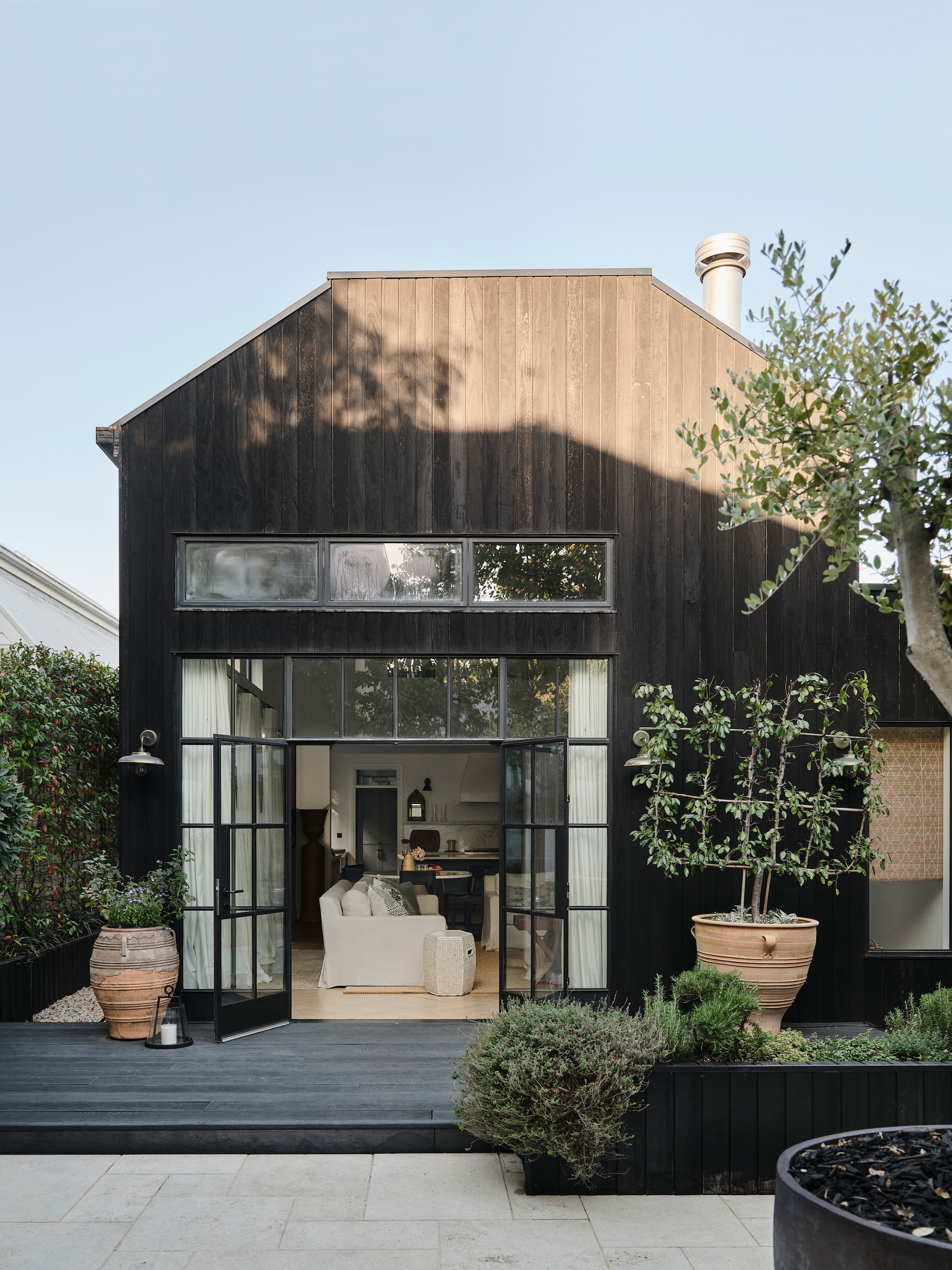 nieuwbouwhuis australie modern klassiek interieur