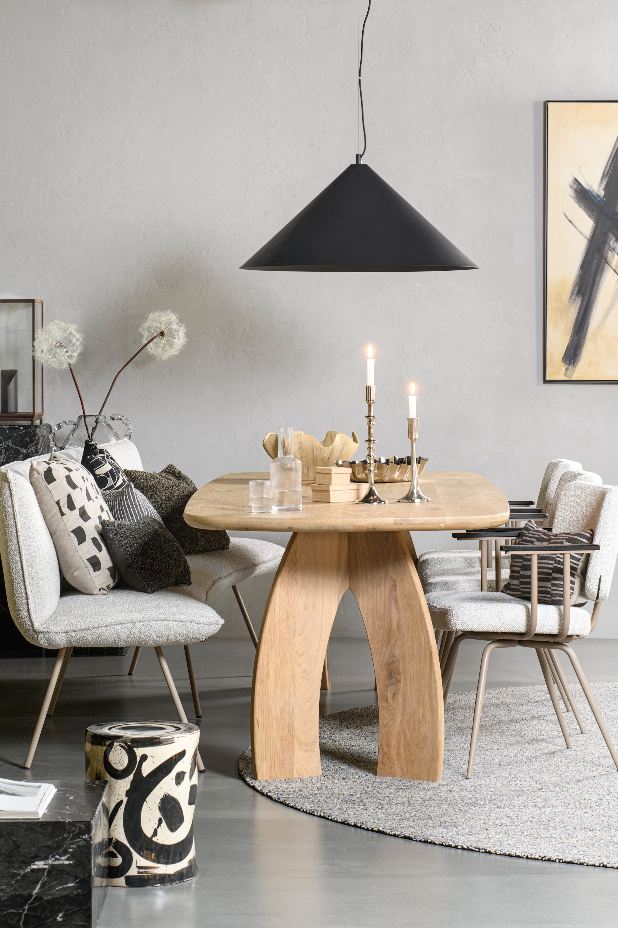 twee eetkamers een basis zo style je dezelfde eettafel twee keer anders