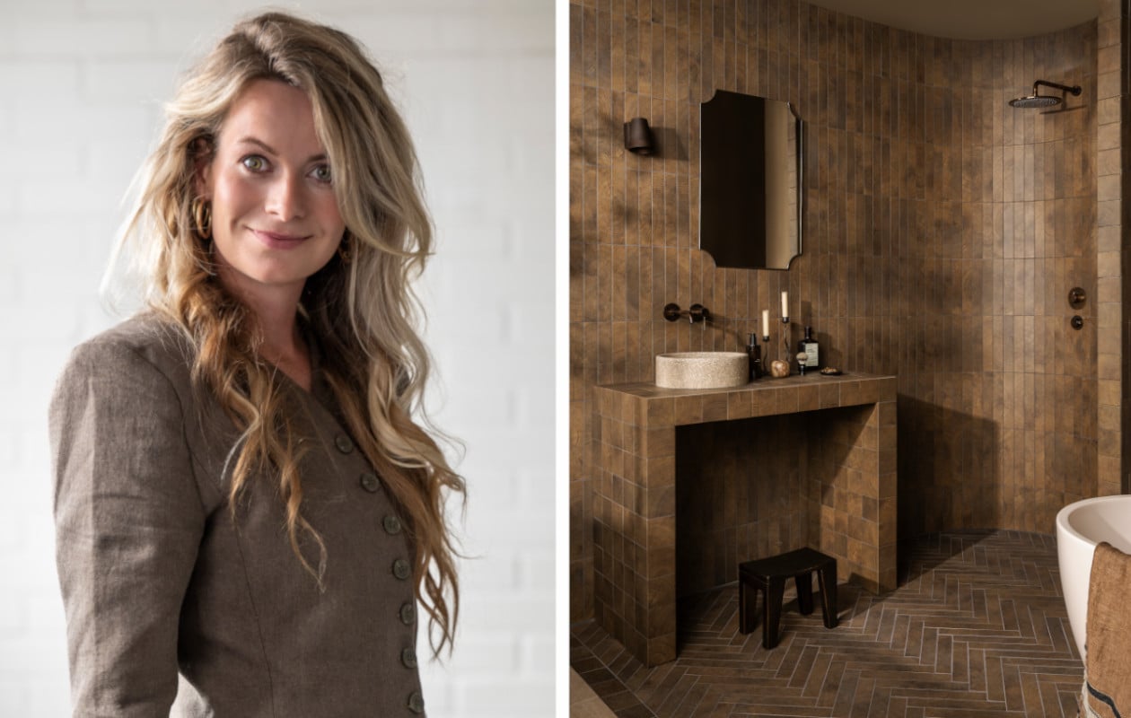 en zen zo creeer je een wellnessgevoel in de badkamer met houtlook tegels