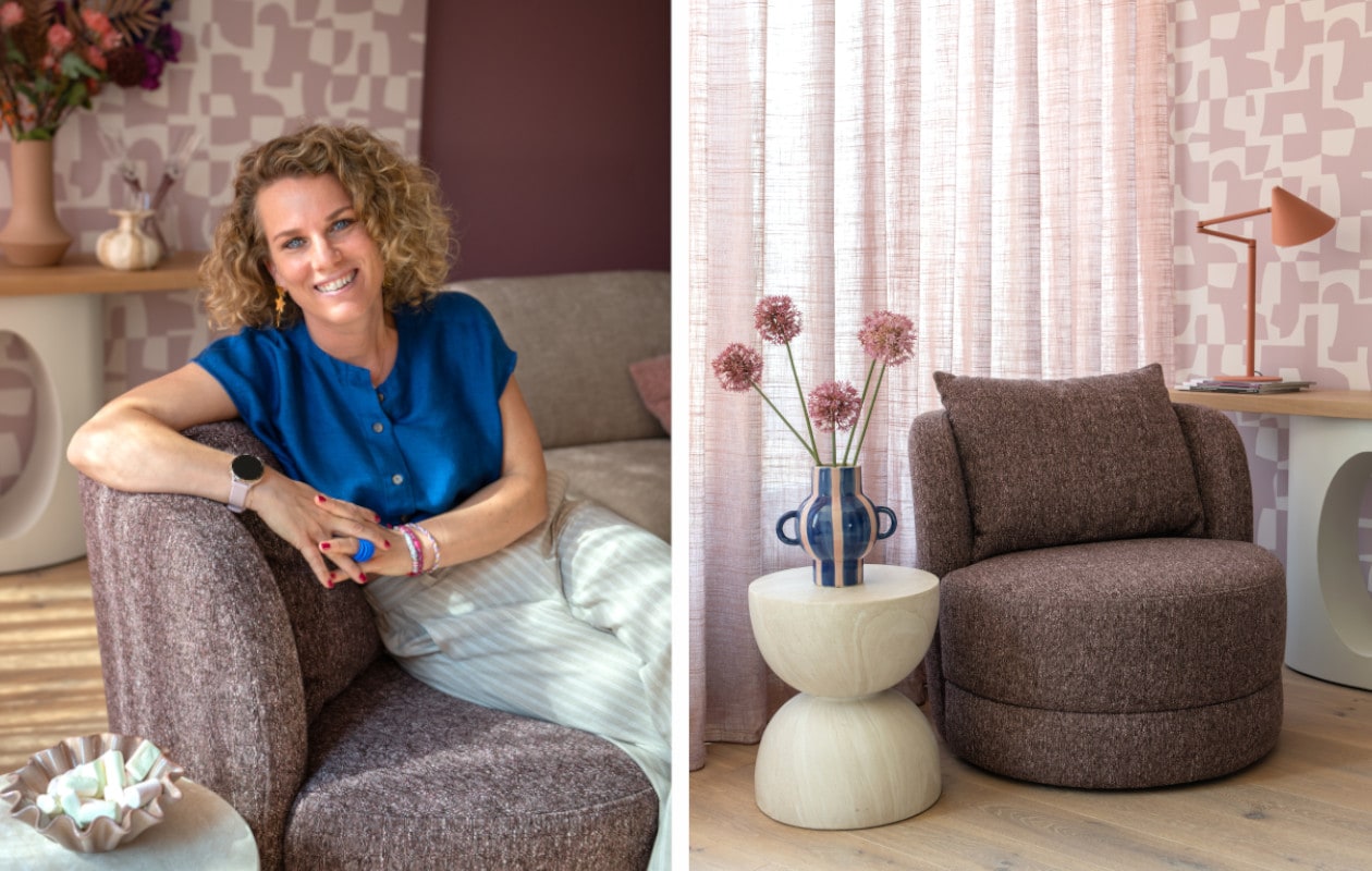 Interieurstylist Suzanne Rabbering van The Home Style Club.