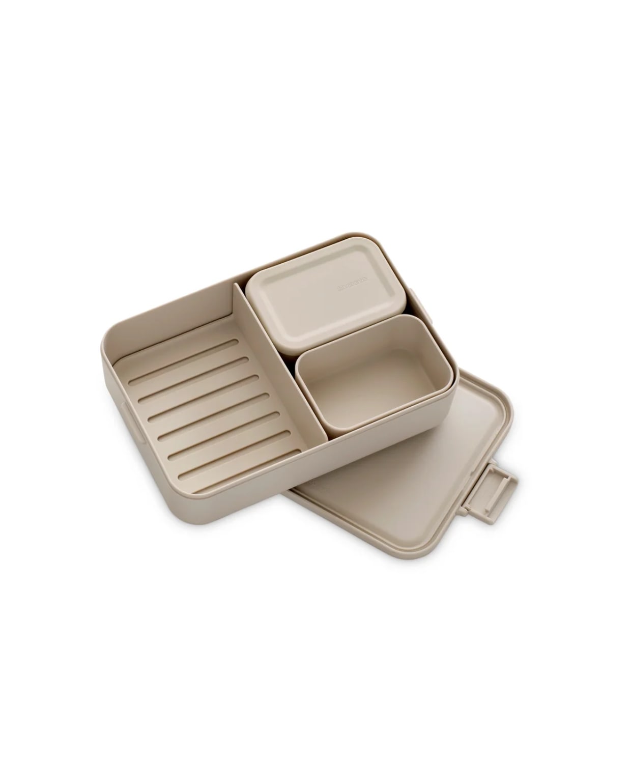 Make & Take Bento Lunchbox, large, kunststof - Soft Beige Brabantia