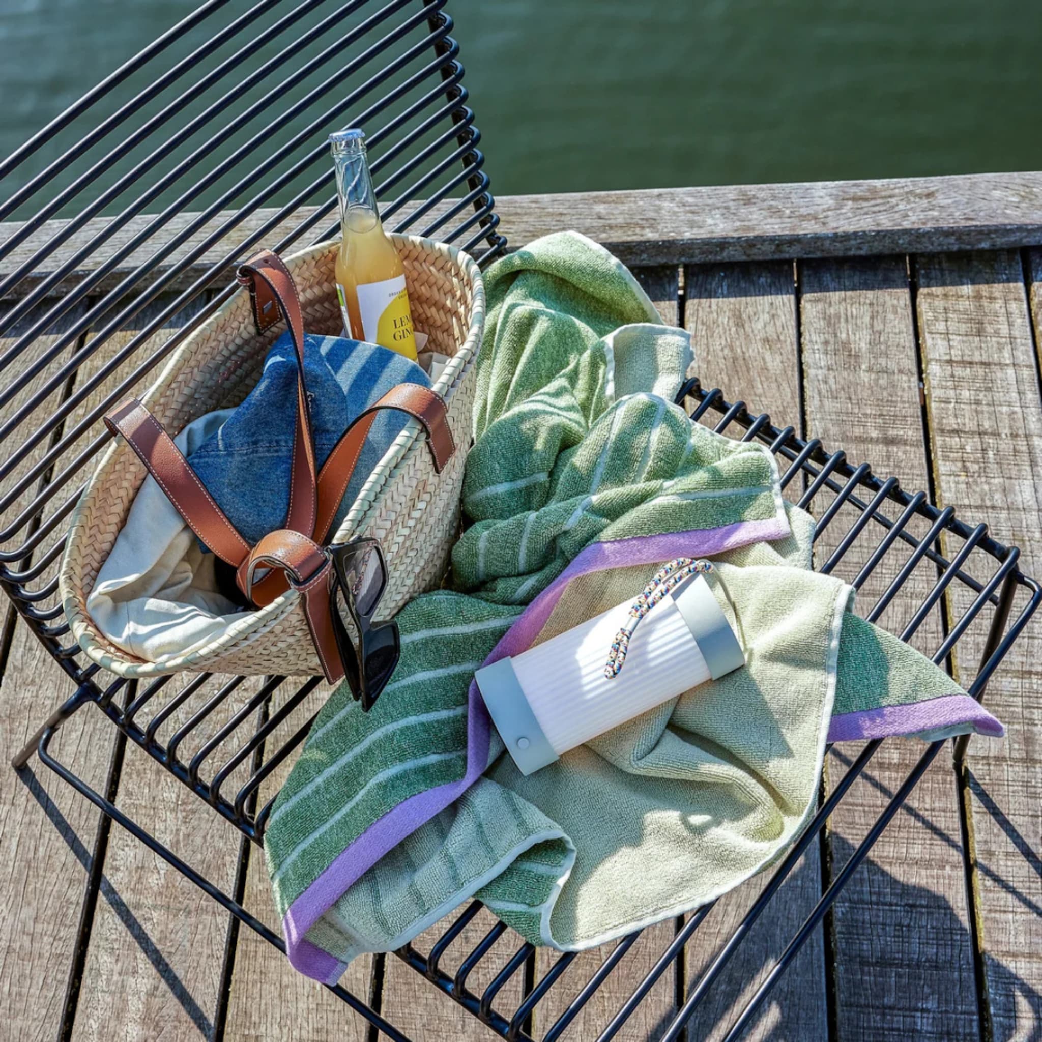draagbare items voor het strand