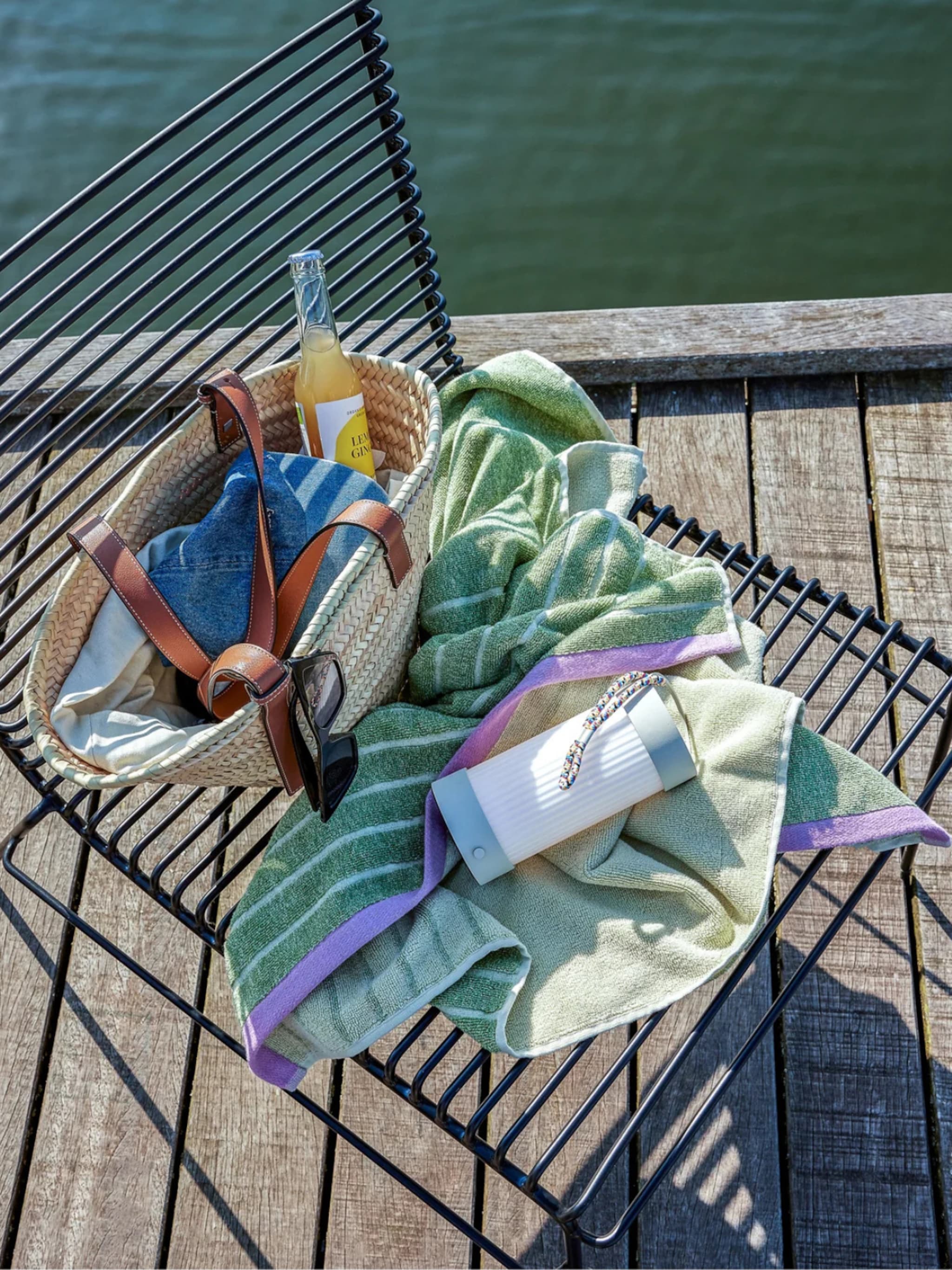 draagbare items voor het strand