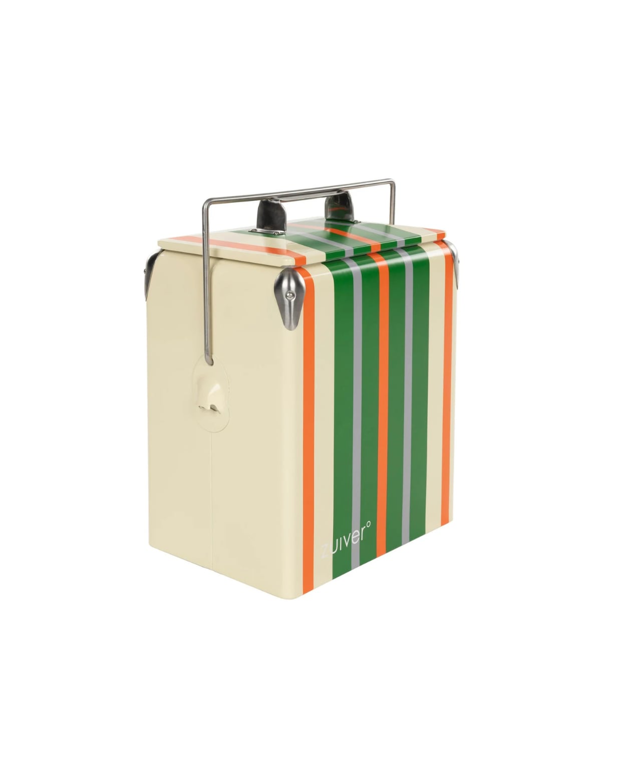 Cooler Be Wine Koelbox Strepen Lemon - Groen Zuiver