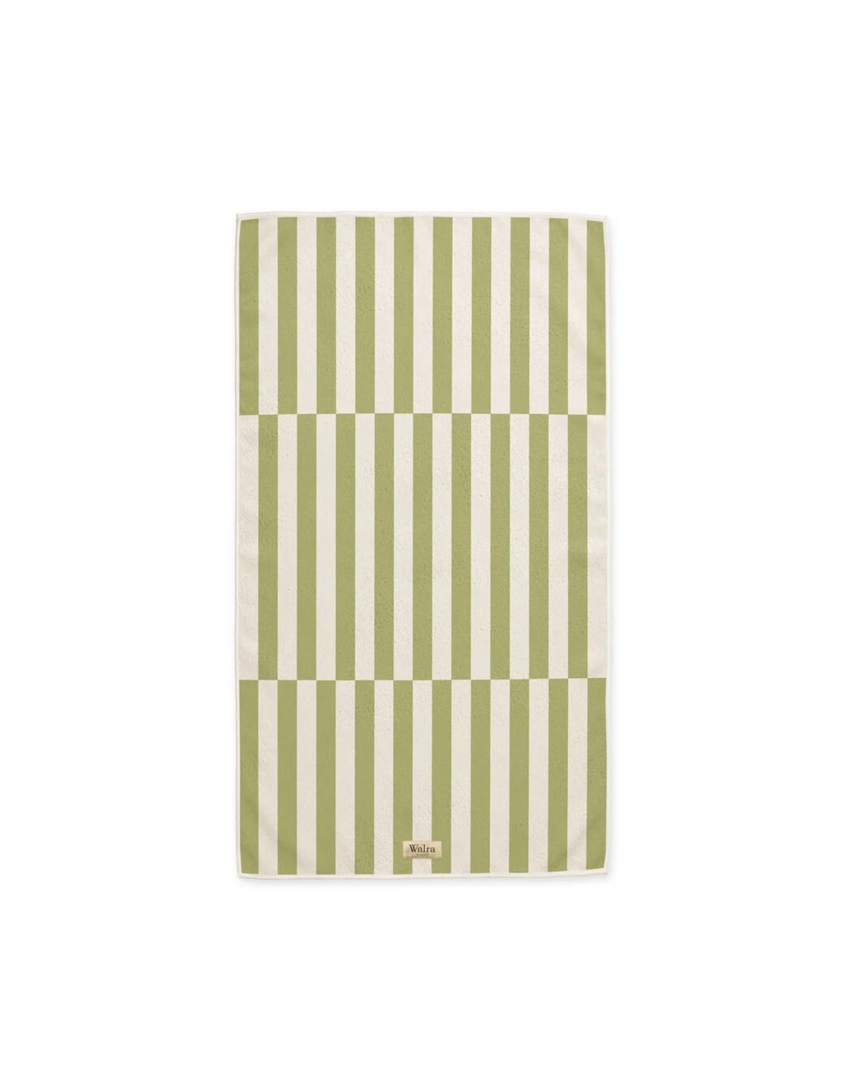 Strandlaken Salty Square - 100x180 cm - Groen Walra