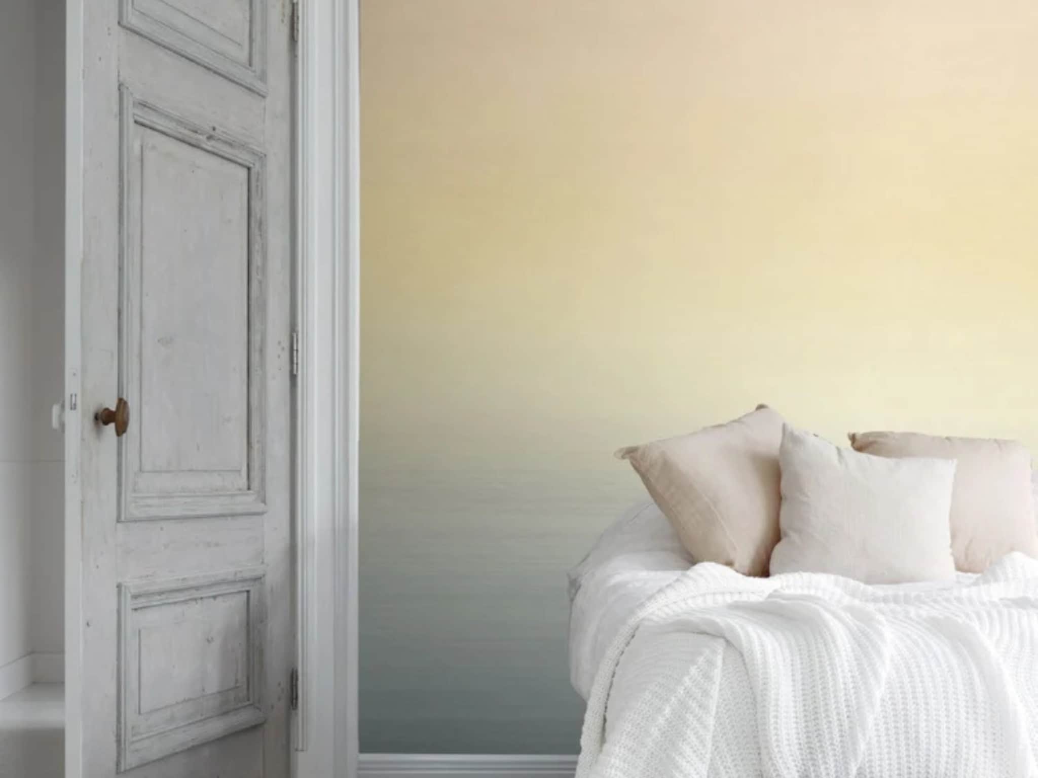 kleurverloop trend gradient painting interieur