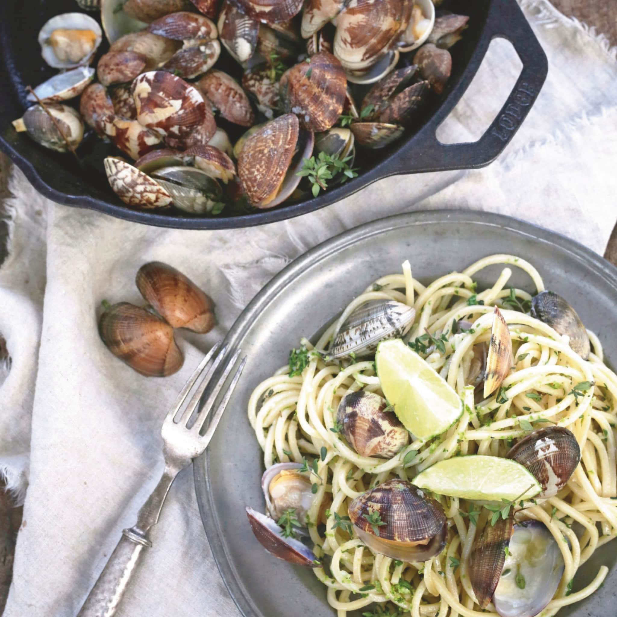 recept voor pasta met vongole