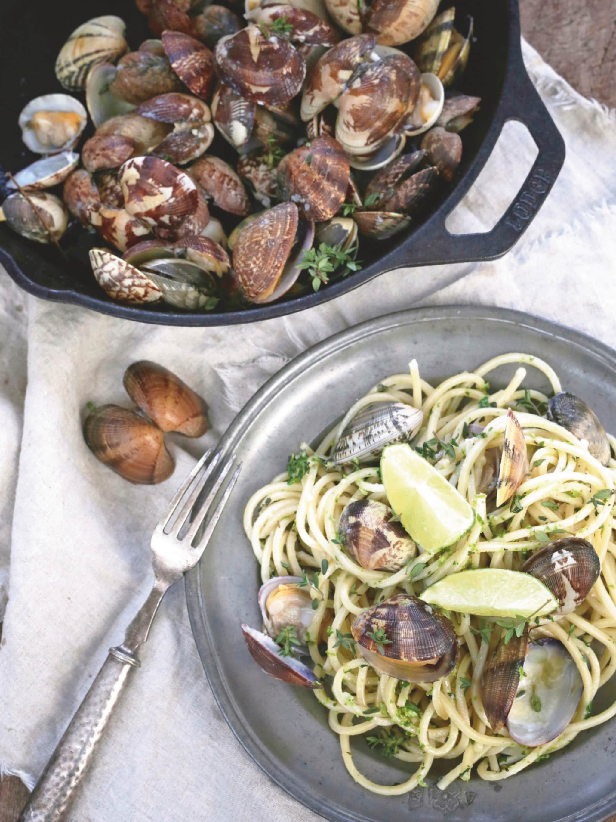 recept voor pasta met vongole