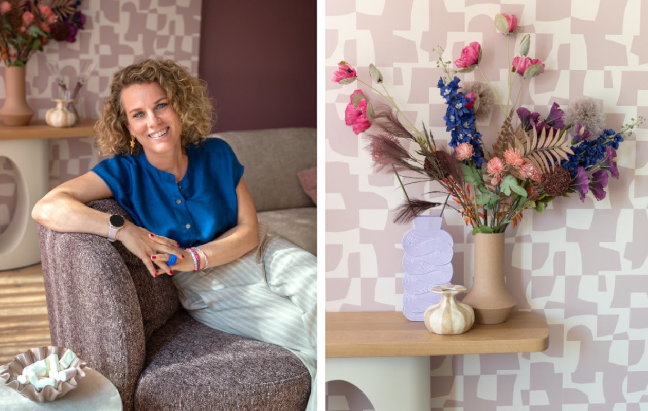 Interieurstylist Suzanne Rabbering van The Home Style Club.