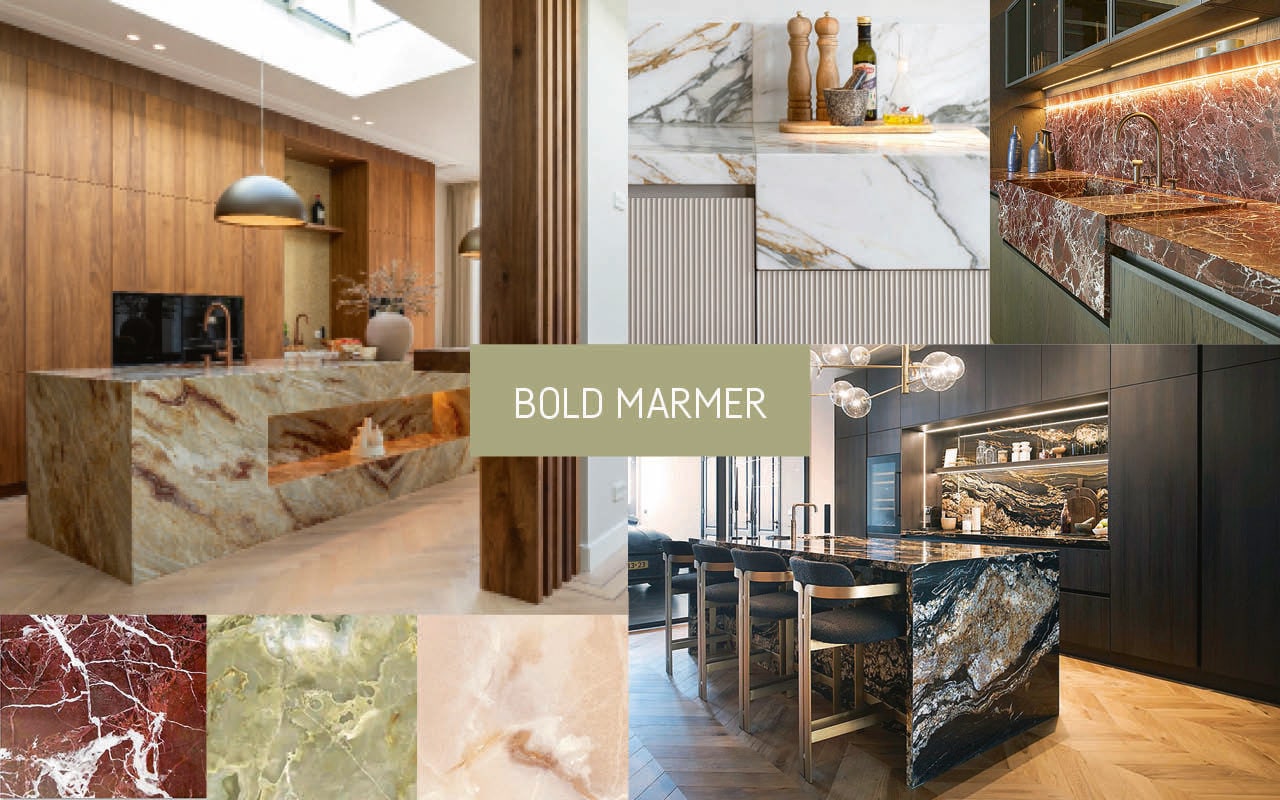 Met de klok mee: Puur Keukens, Lodder Keukens, Molteni&c, Kitchenstudio. vtwonen Design 07-2026