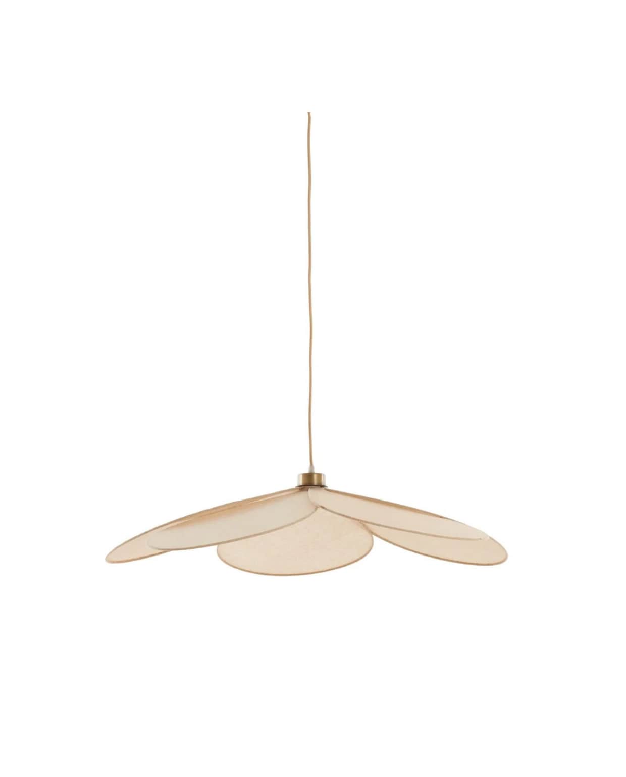 Hanglamp Fyano - bruin - Ø79cm Light & Living