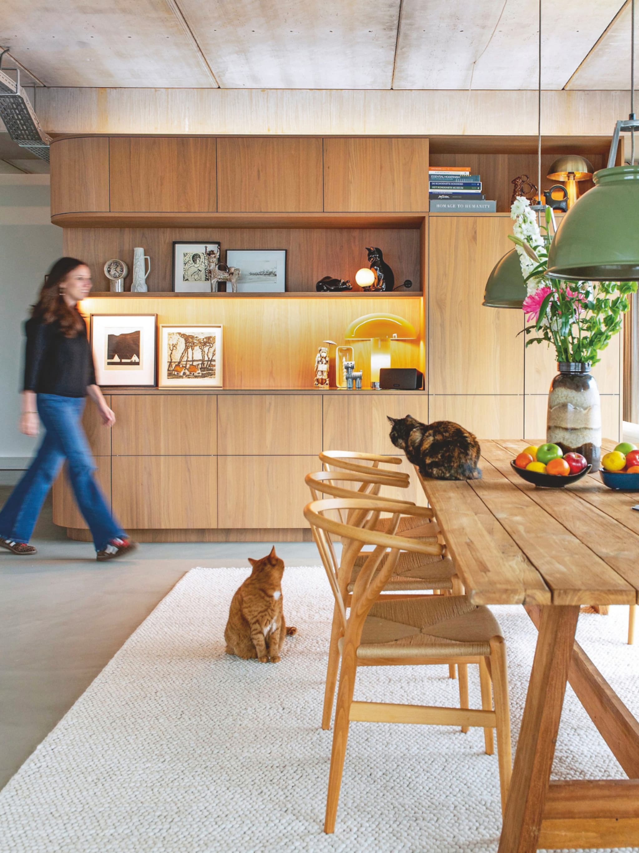 loft ruwe details architect roomdivider
