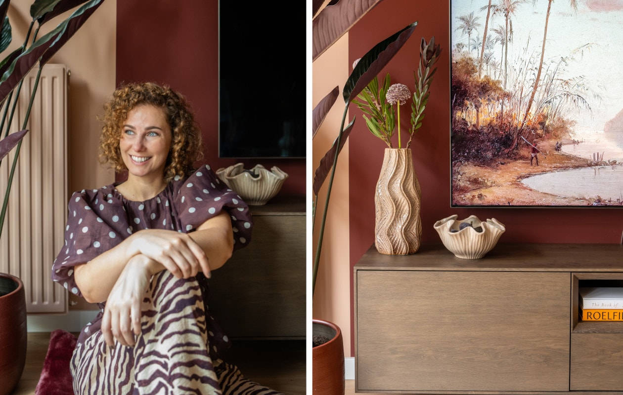 Interieurstylist Nancy Faber van The Home Style Club.