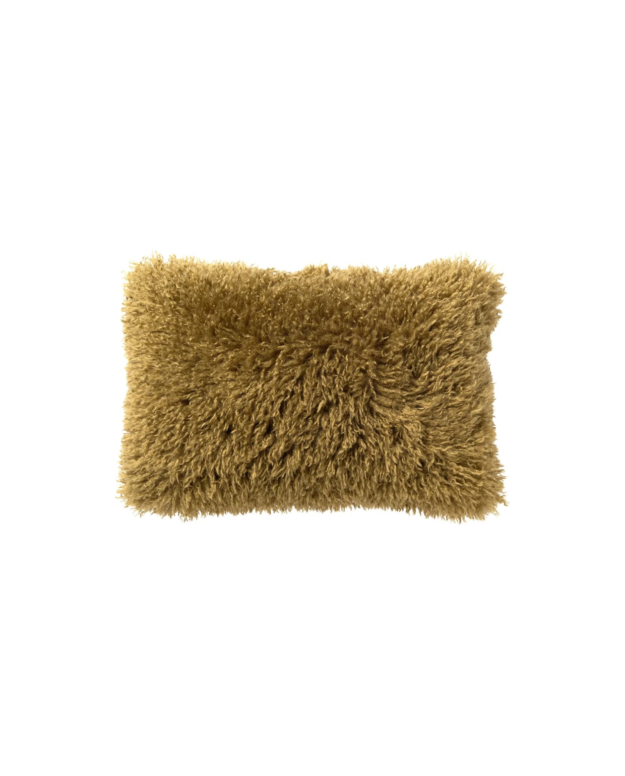 IBBY - sierkussen 40x60 cm - gerecycled - fluffy - Green Moss - groen Dutch Decor