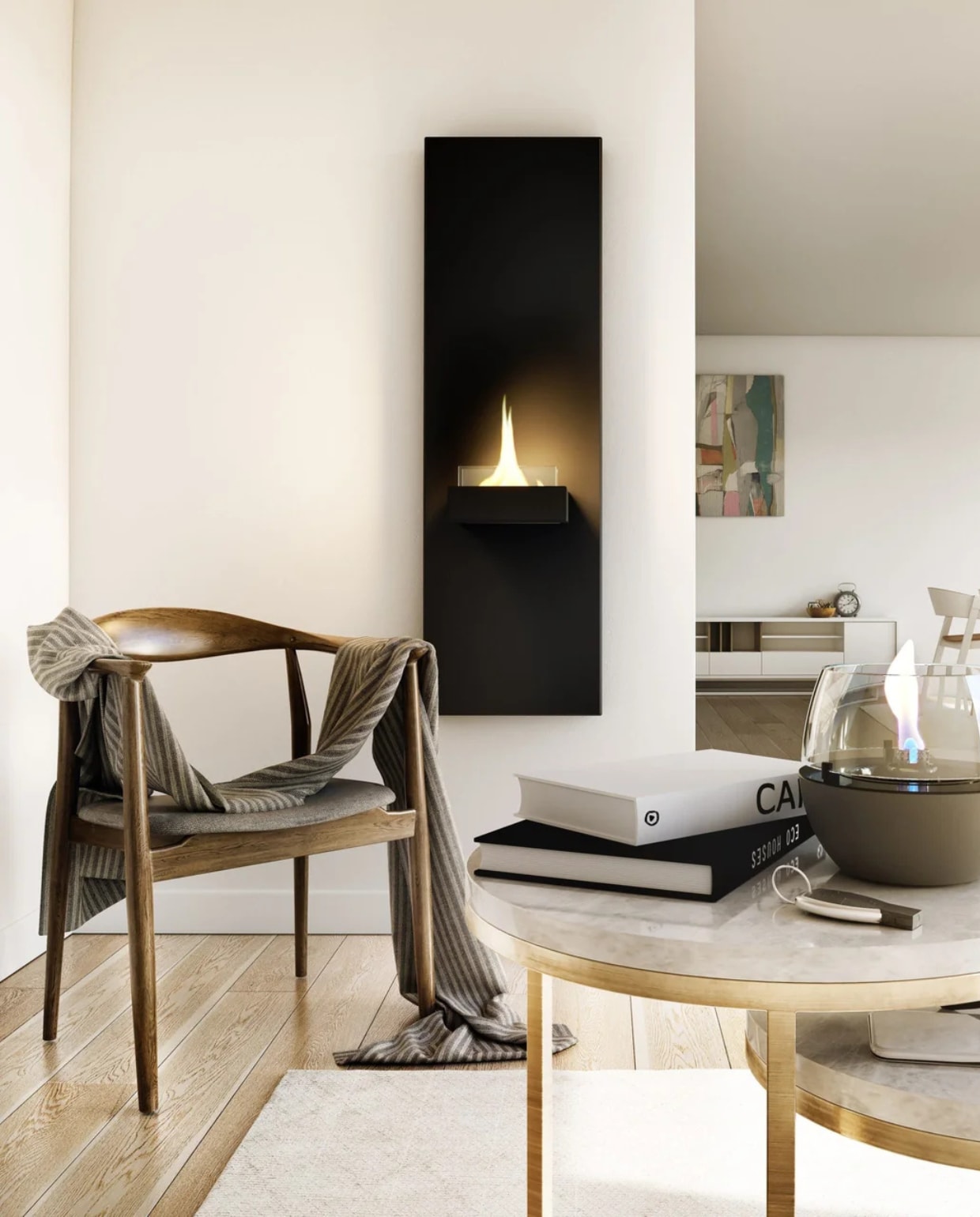 Rock 90 wandhaard Tenderflame