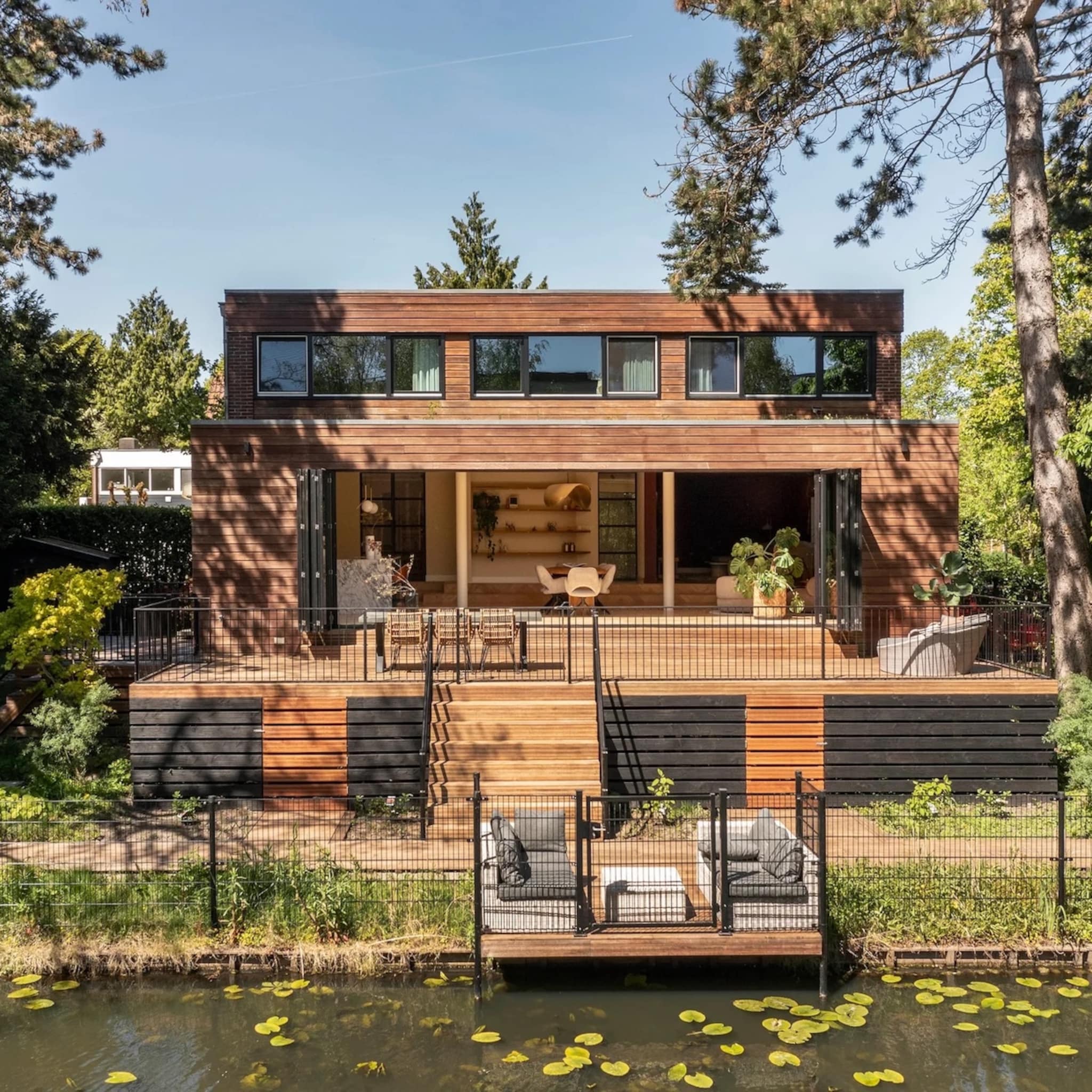 villa water amsterdam noord groene keuken