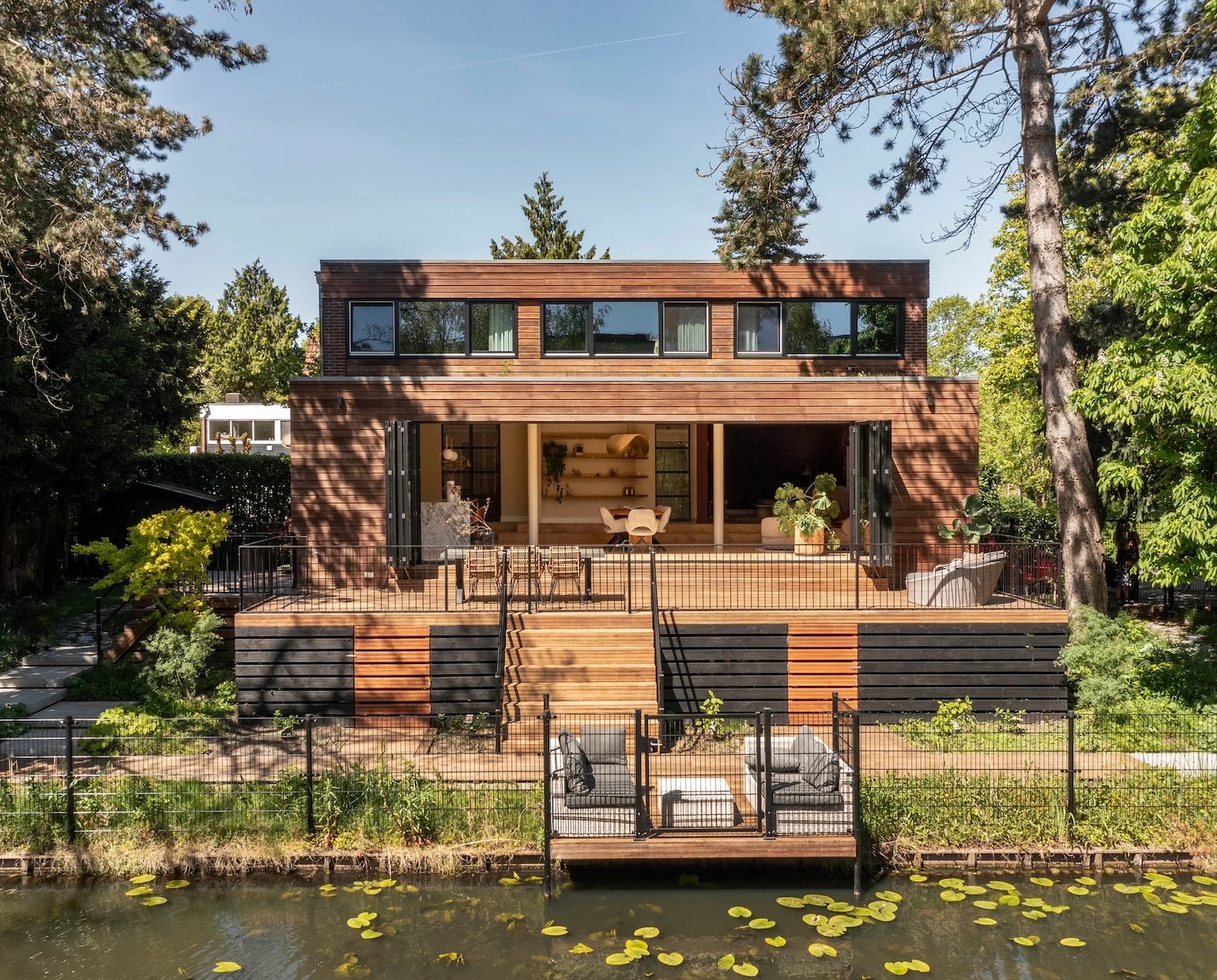 villa water amsterdam noord groene keuken