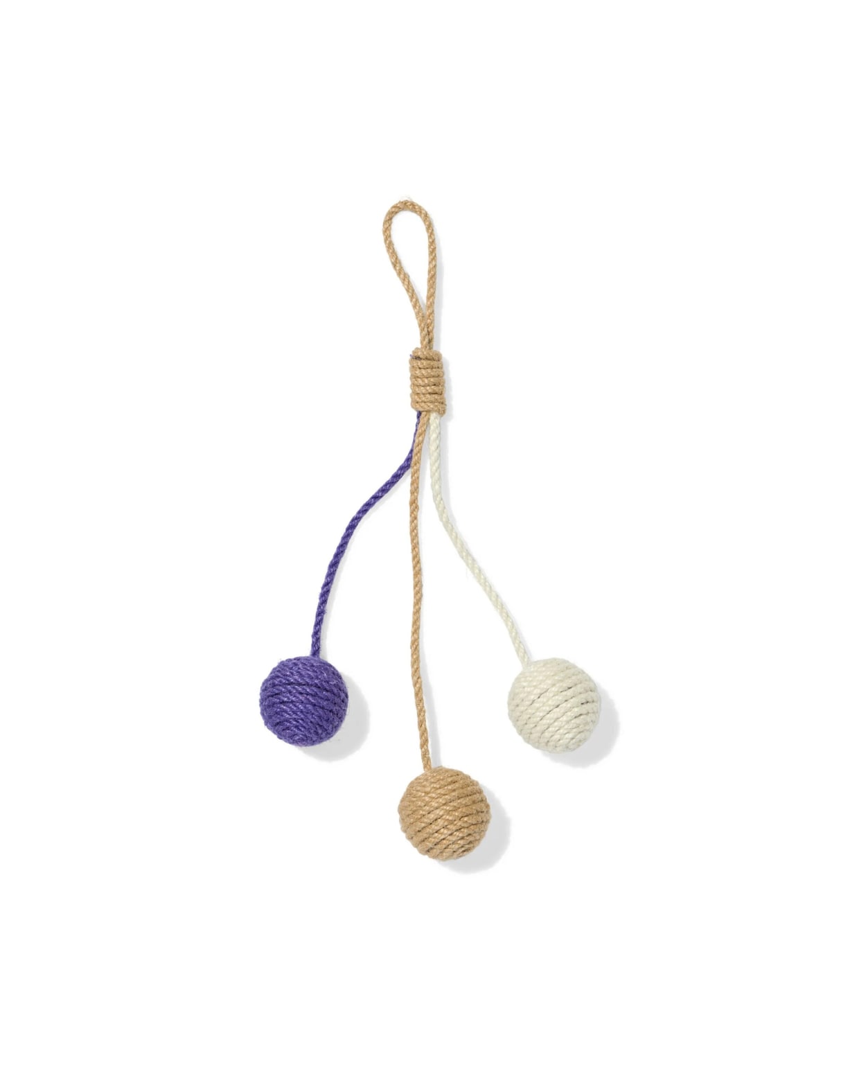 Kattenspeeltje 33cm sisal balletjes Hema