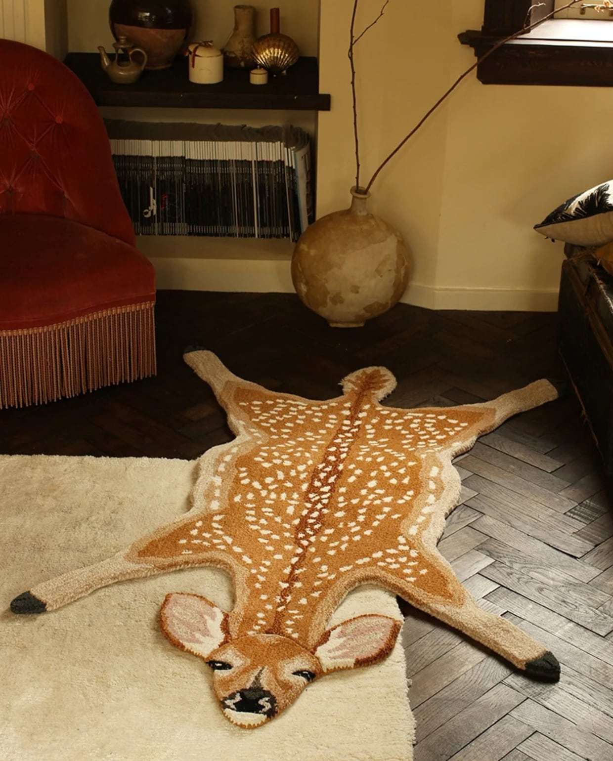 Francis Hert Vloerkleed - Groot 150 x 92 x 2cm - 100% wol Doing Goods