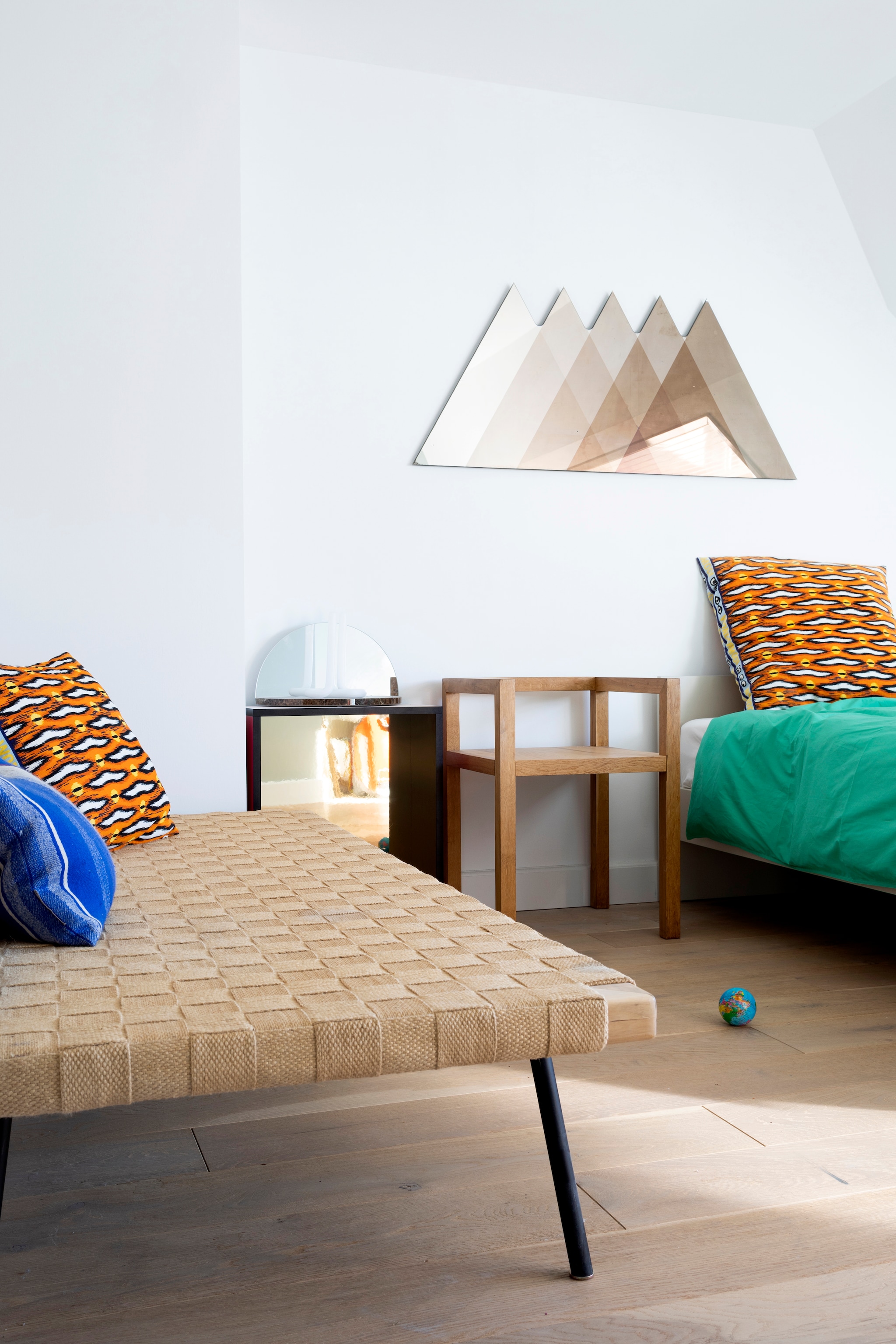 Eclectische slaapkamer vtwonen