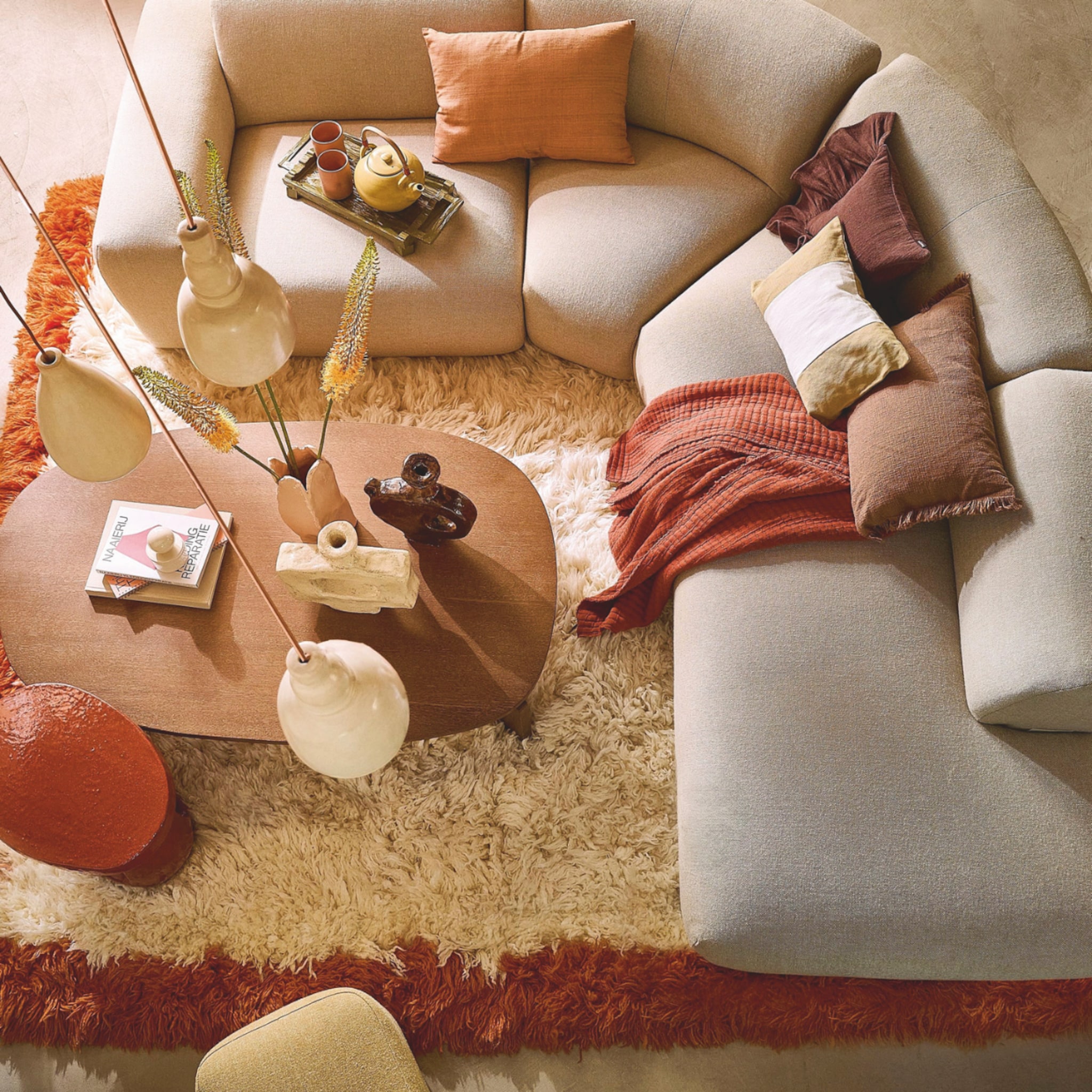 tips woonkamer knus maken voor herfst